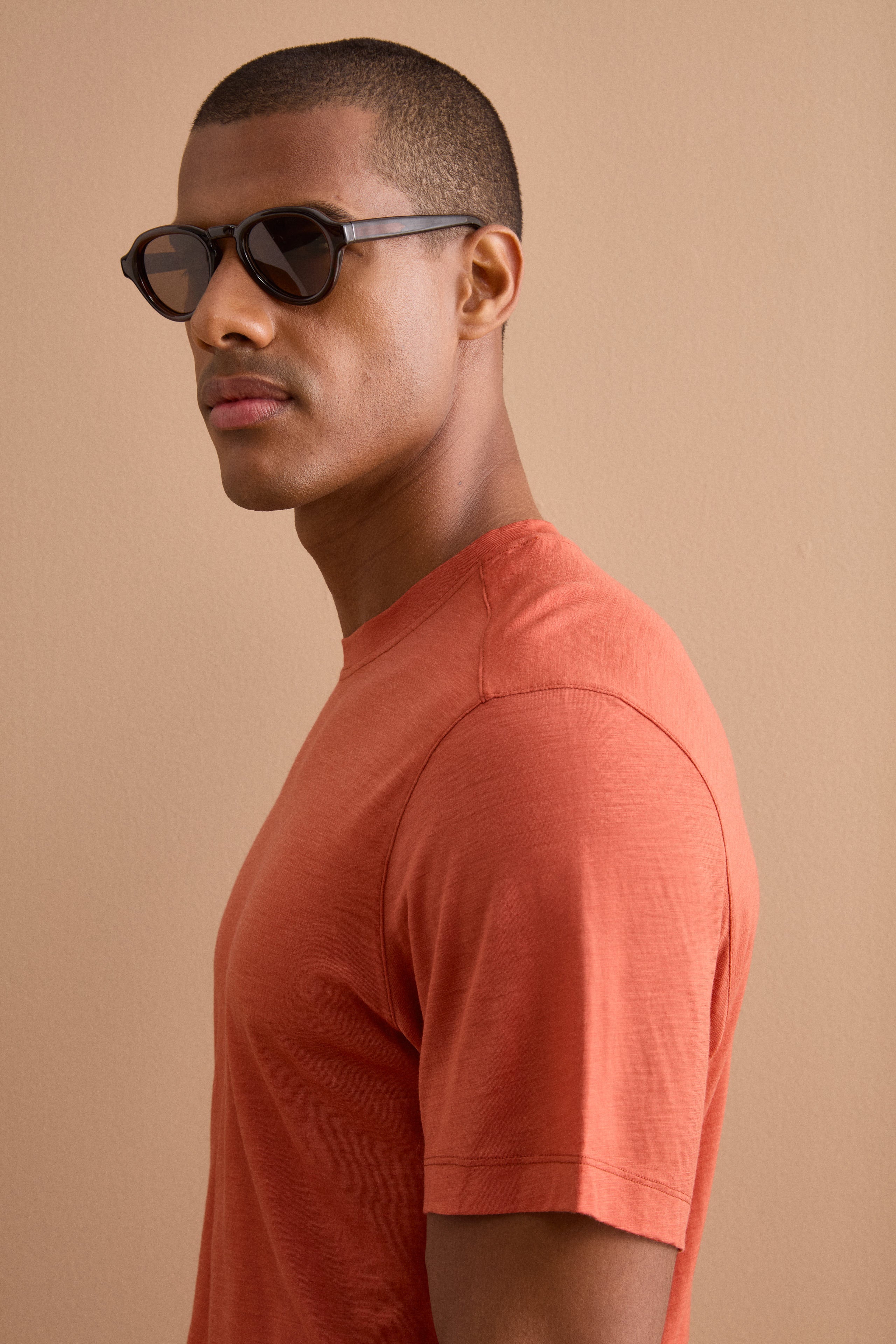T-Shirt Regular Fit in Lana Merino - RUGGINE