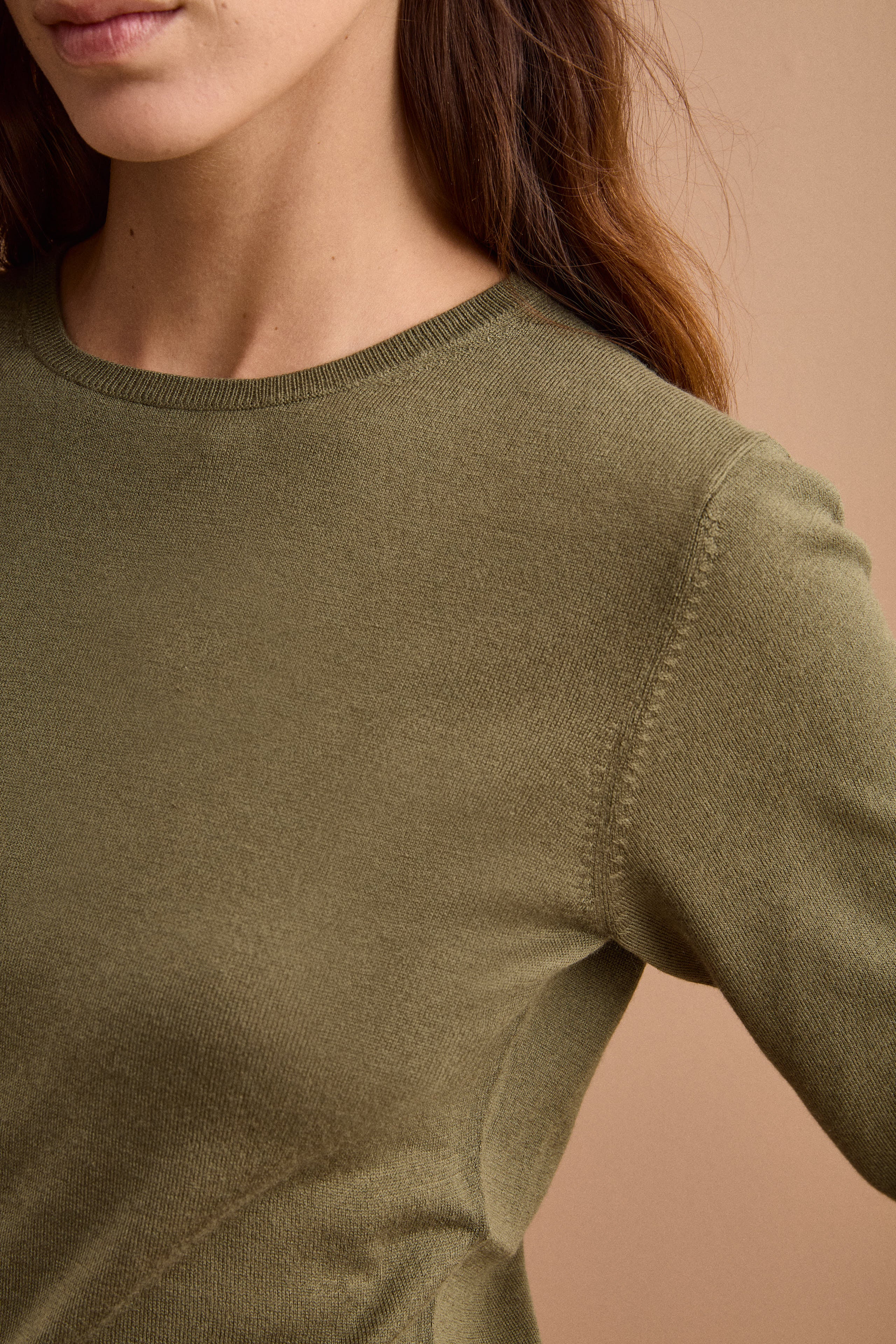 Maglia Girocollo in Seta e Cashmere - MUSCHIO