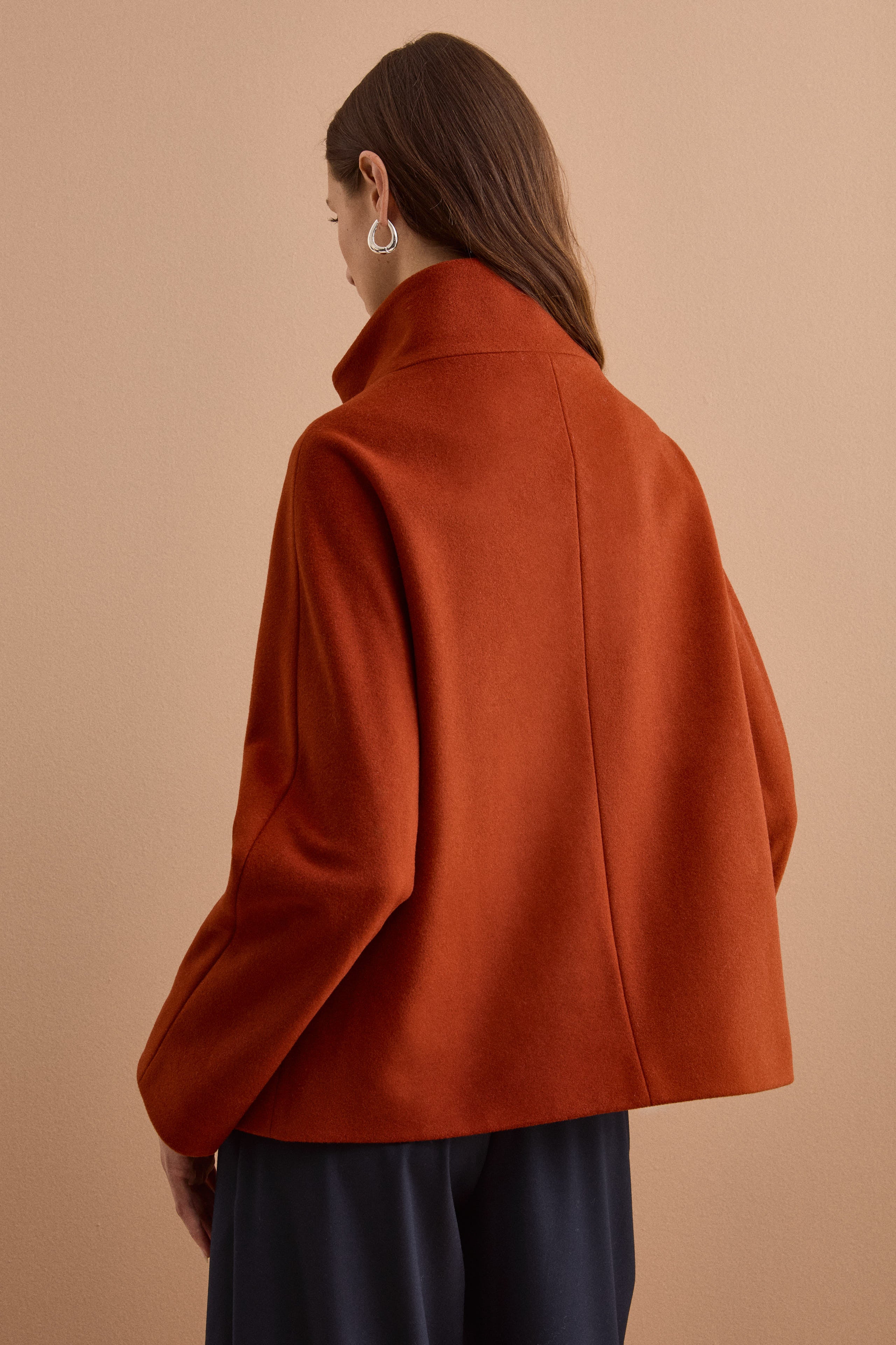 Cappotto Corto in Lana e Cashmere - COCCIO