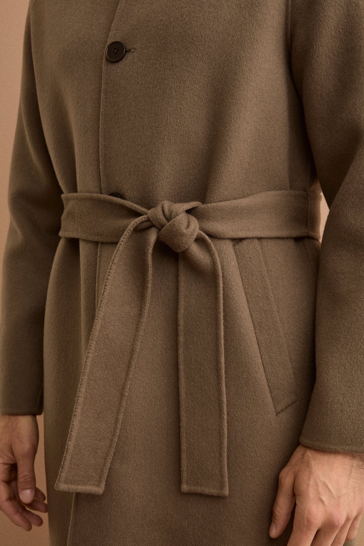 Cappotto Vestaglia Midi in Pura Lana - TALPA