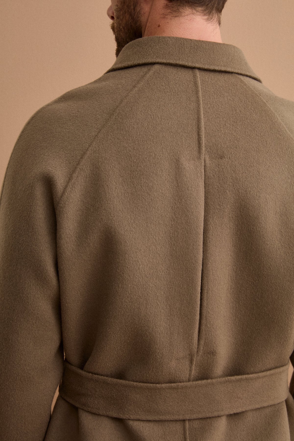 Cappotto Vestaglia Midi in Pura Lana - TALPA