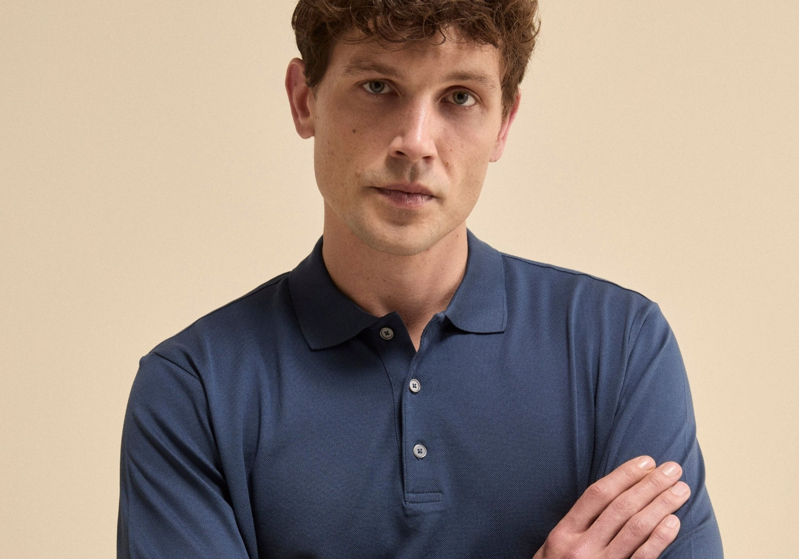 Polo manica lunga da uomo