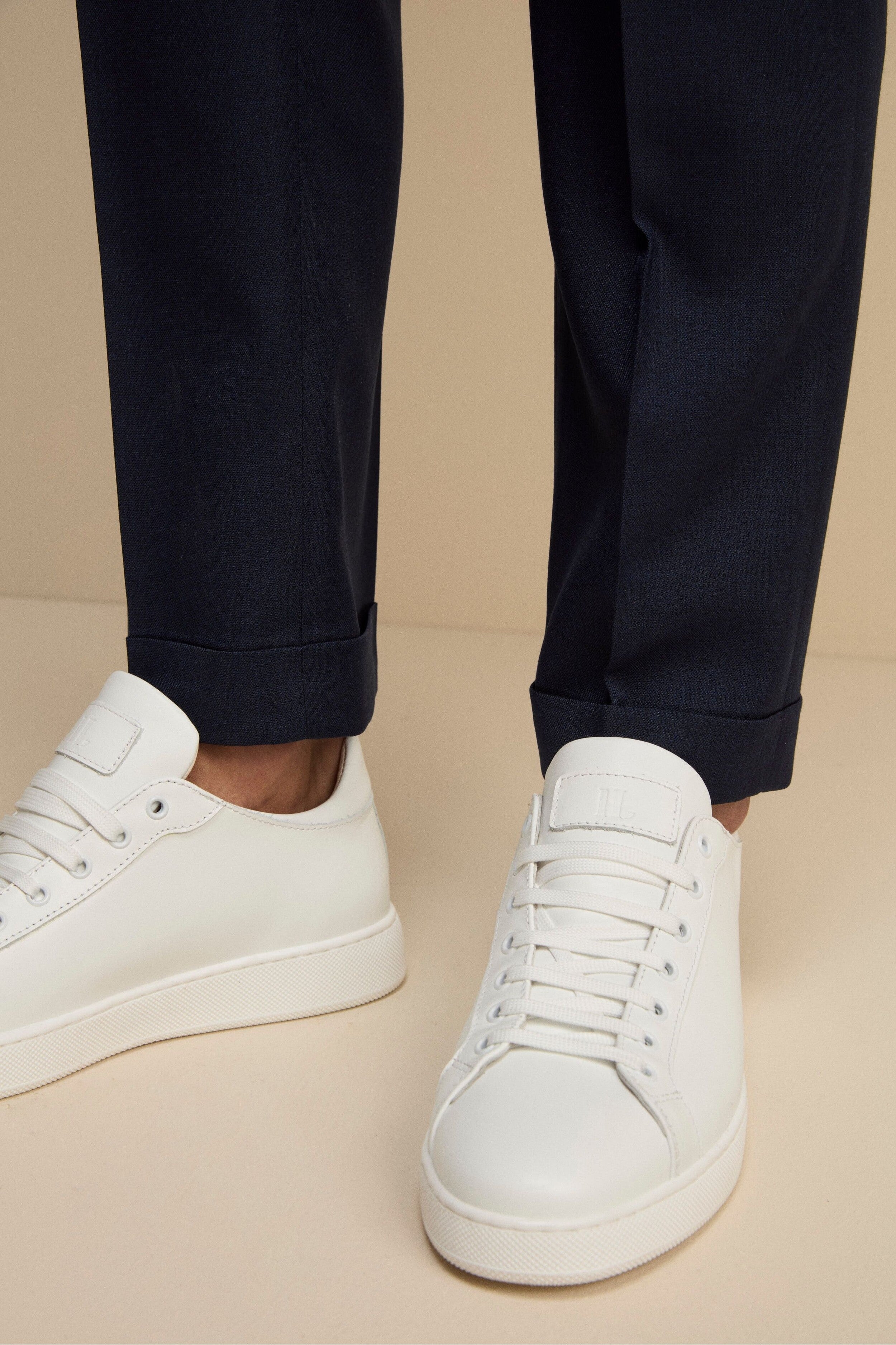 BOSS - Sneakers in pelle con fodera interna per il controllo degli BOSS - Sneakers in pelle con fodera interna per il controllo degli