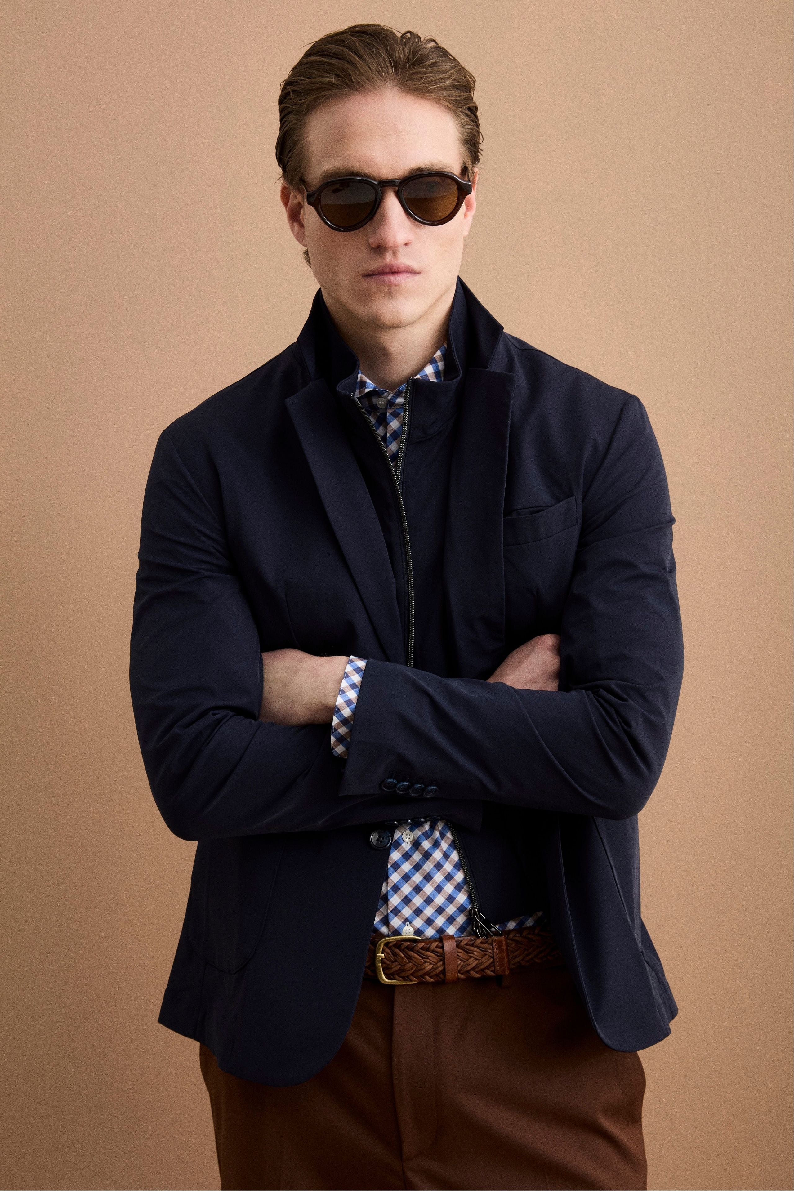 Giacca Tecnica Foderata con Corpetto - BLU