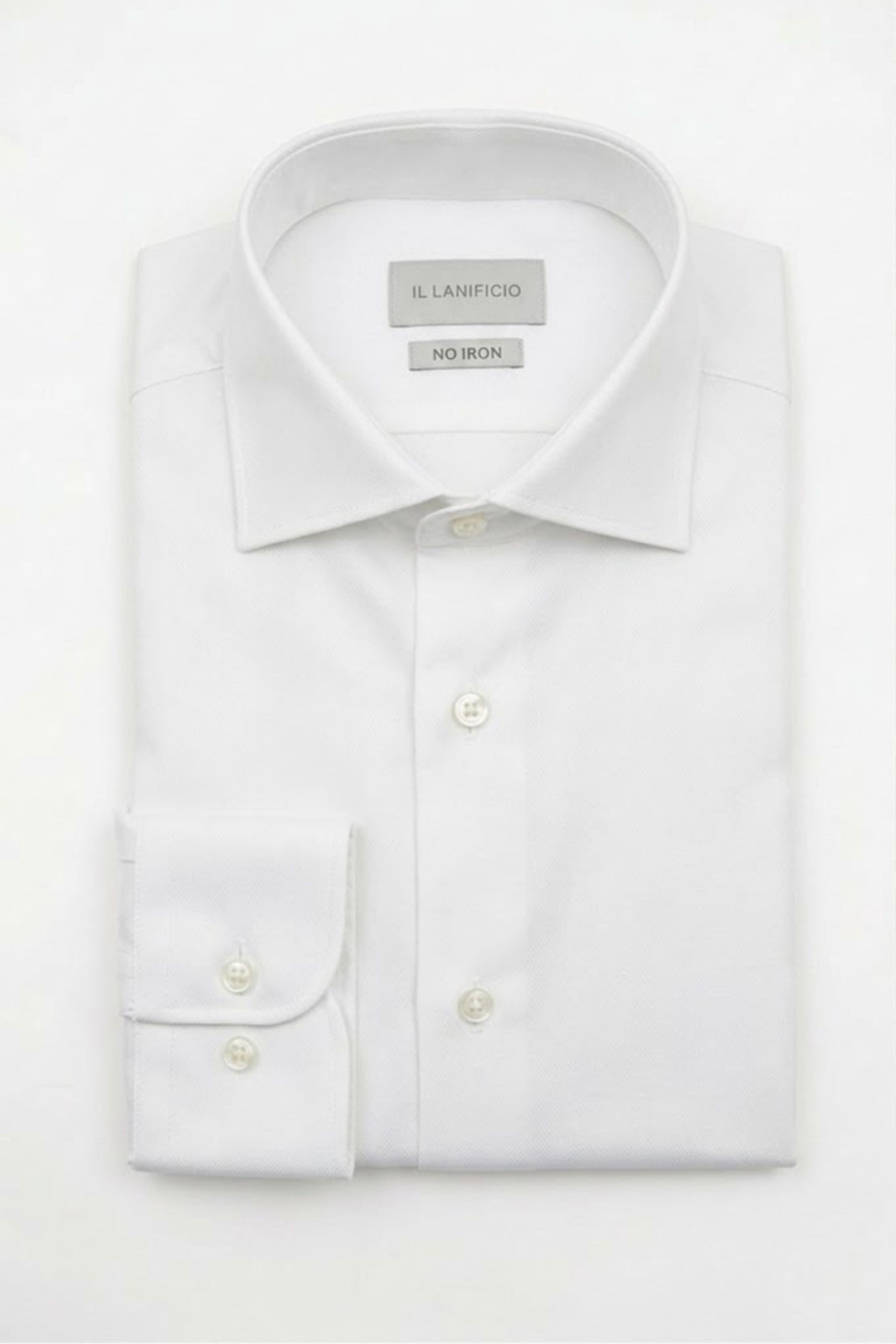 Camicia Regular Fit No Iron - BIANCO