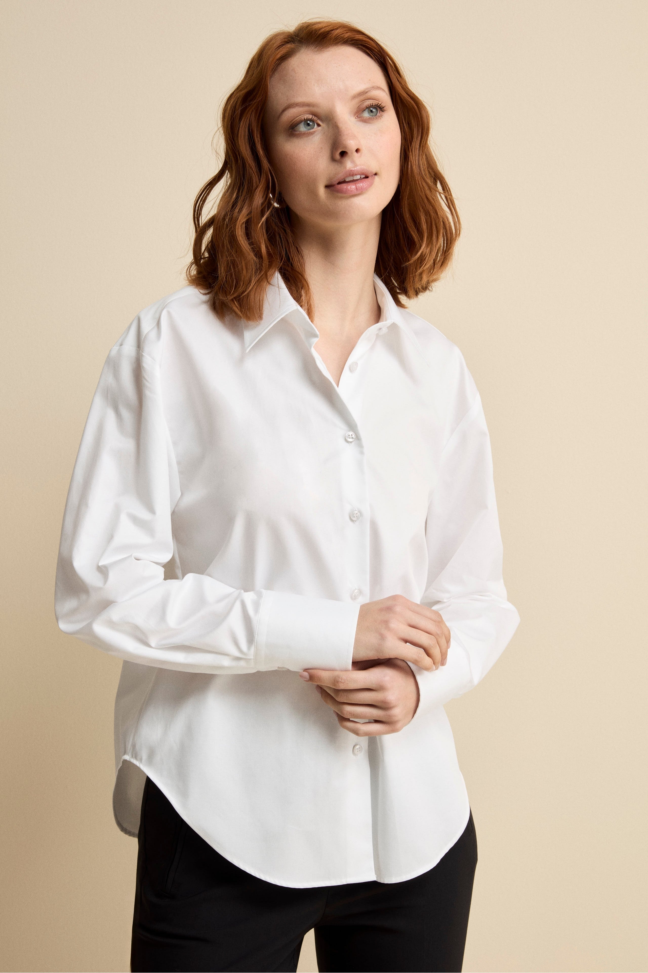 CUPSHE Camicetta Donna In Cotone Con Maniche A Aletta E Scollo Rotondo – Verde Salvia, Taglie XS-XL