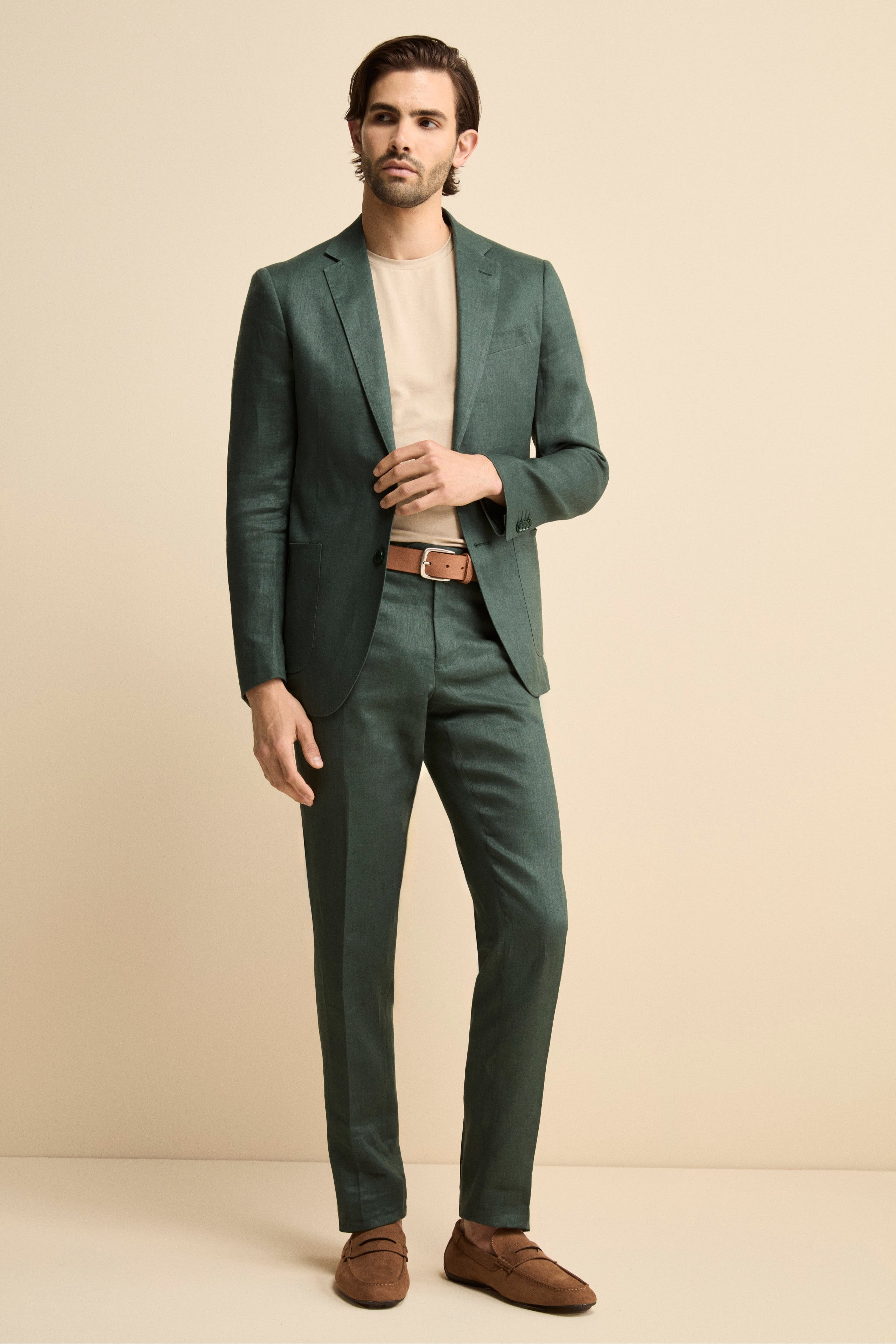 Gilet In Lino Uomo Senza Maniche - Estivo, Leggero E Traspirante, Per Look Casual E Sportivo - Foto 14