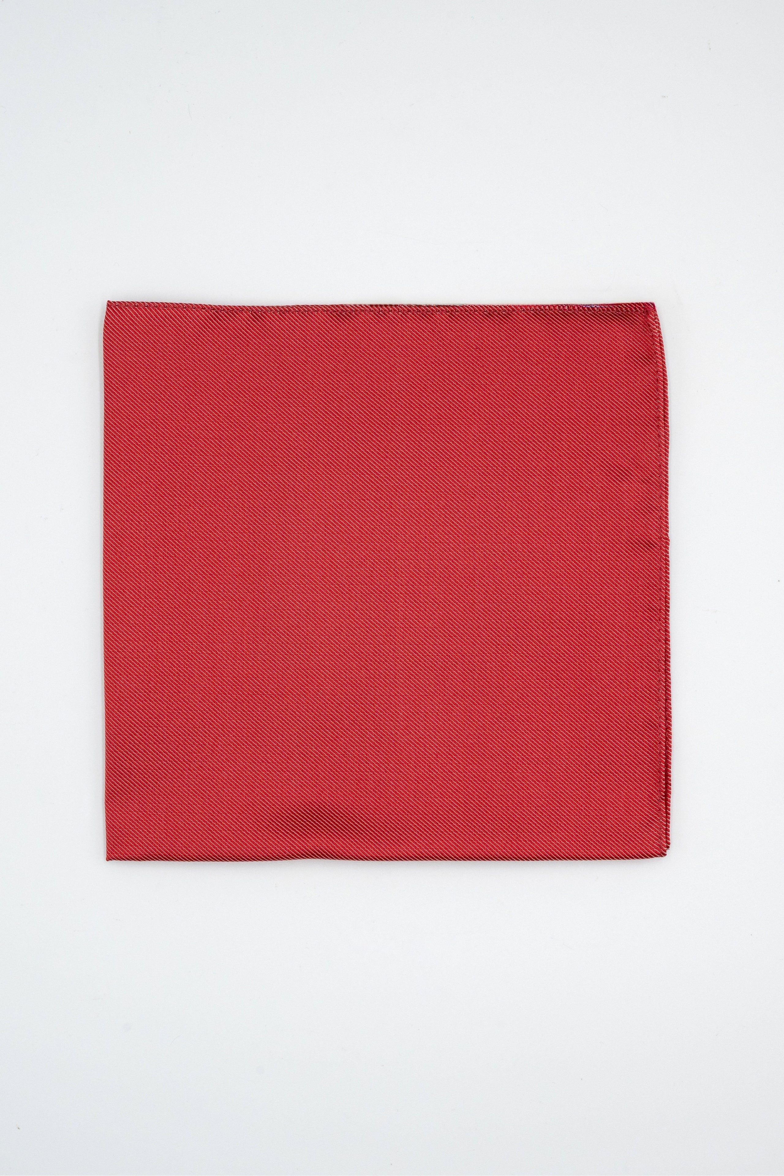 Pochette in Pura Seta - ROSSO