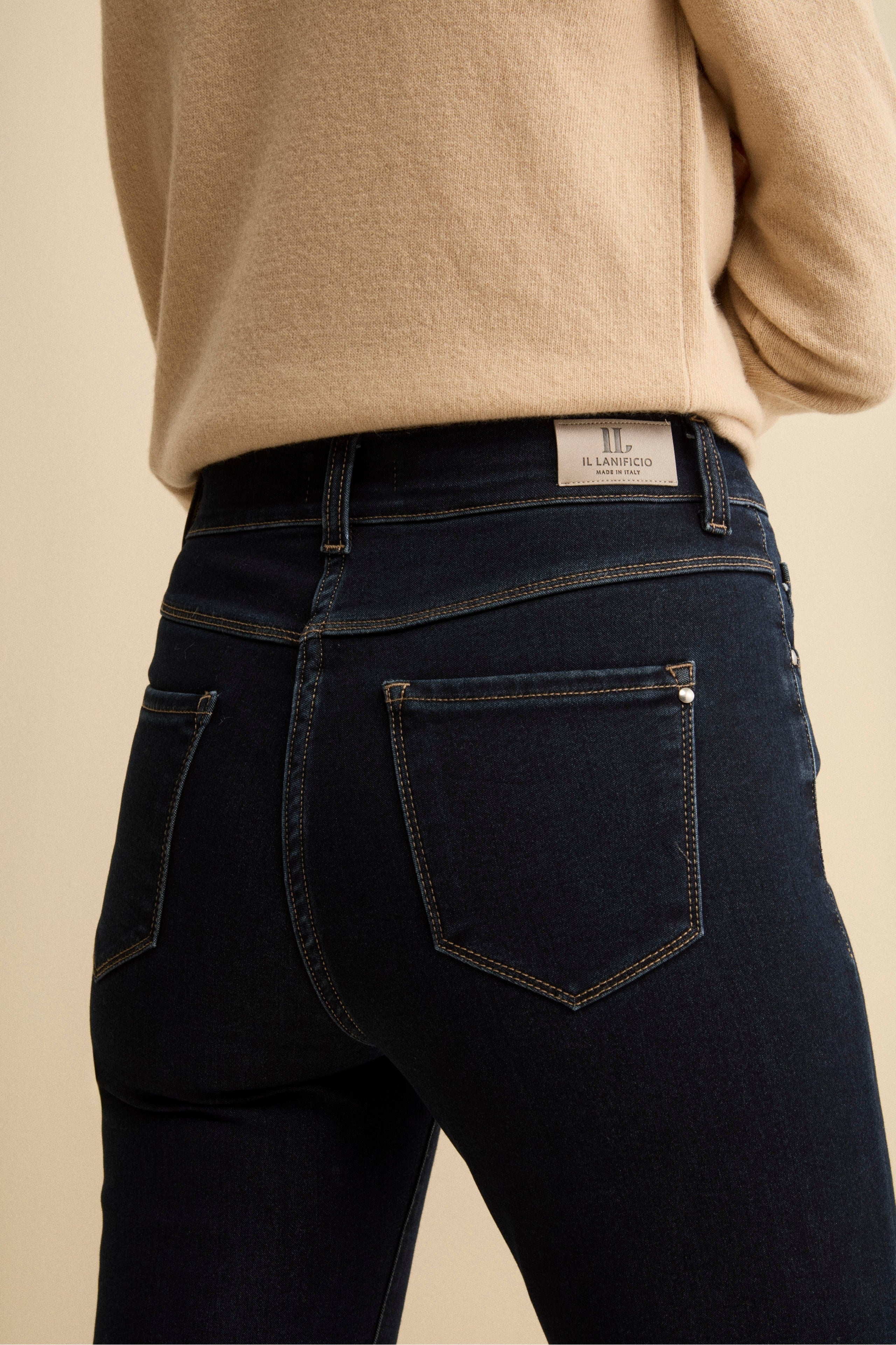 Jeans a Sigaretta Slim Fit in Misto Cotone - JEANS