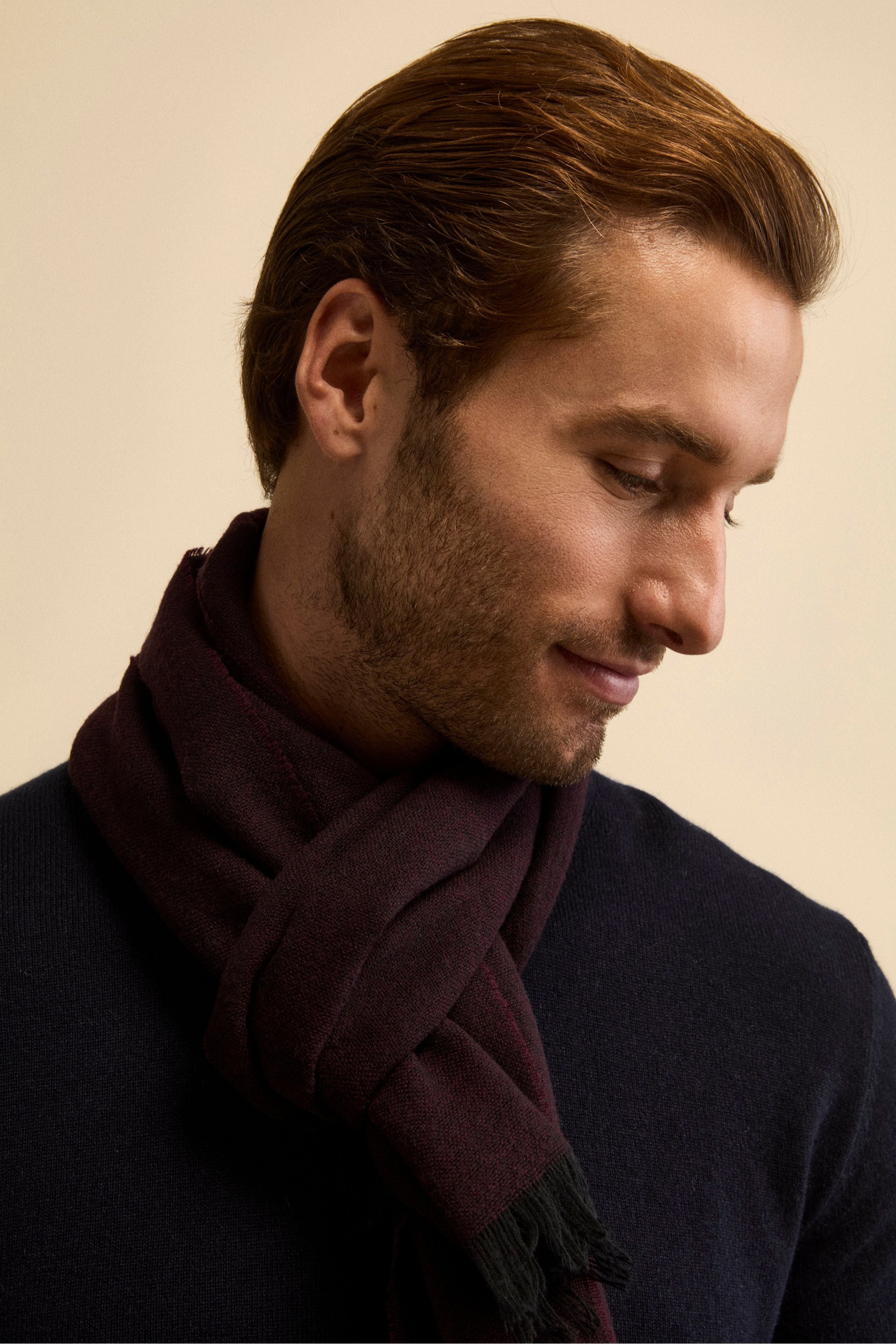 Stola in Lana Vergine - GRIGIO