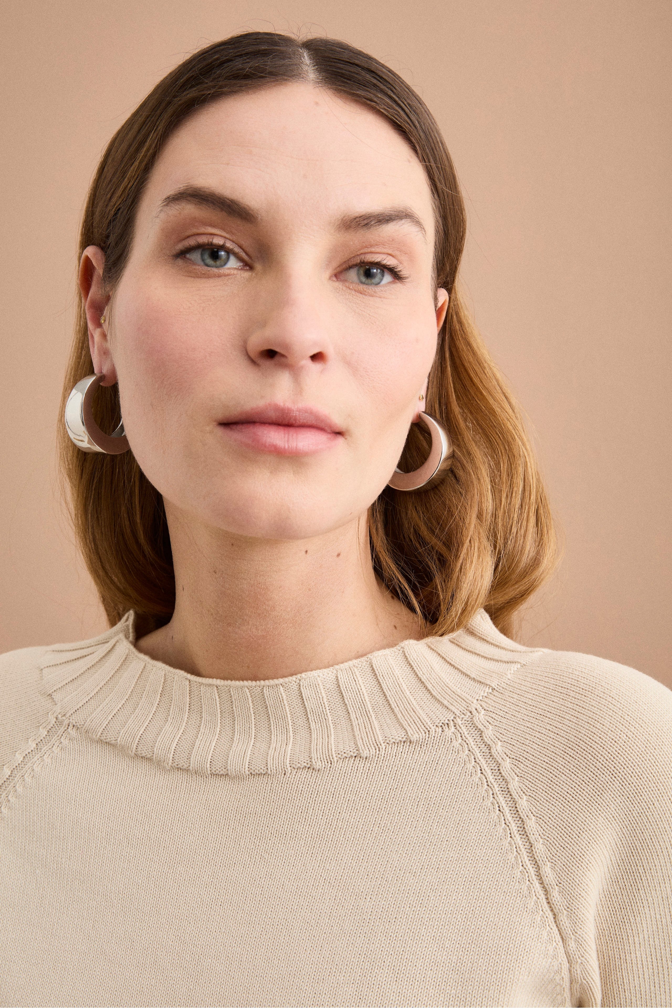 Maglia Barchetta in Cotone con Manica Raglan - VANIGLIA