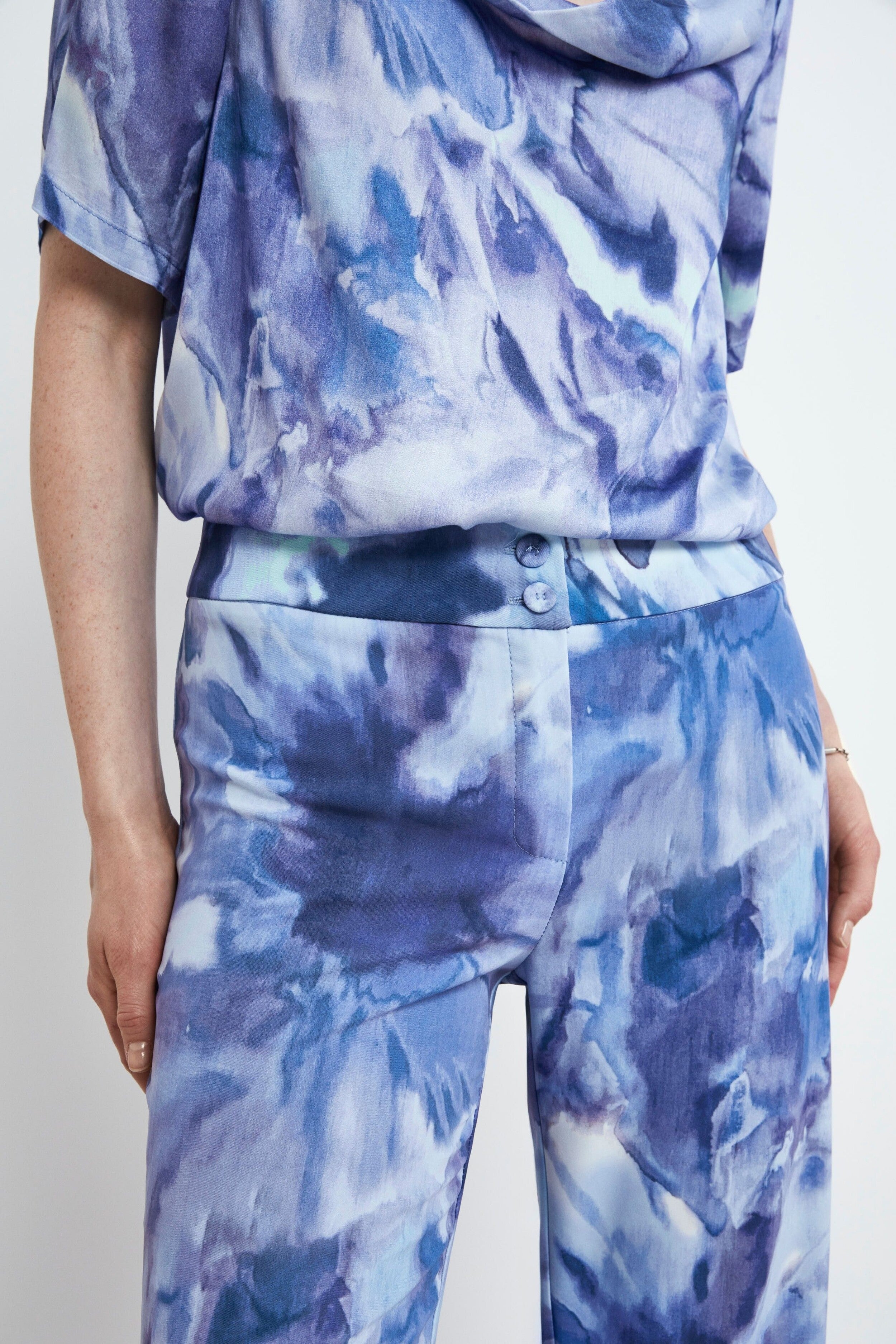 Pantalone Fantasia a Sigaretta - FANT. BLU