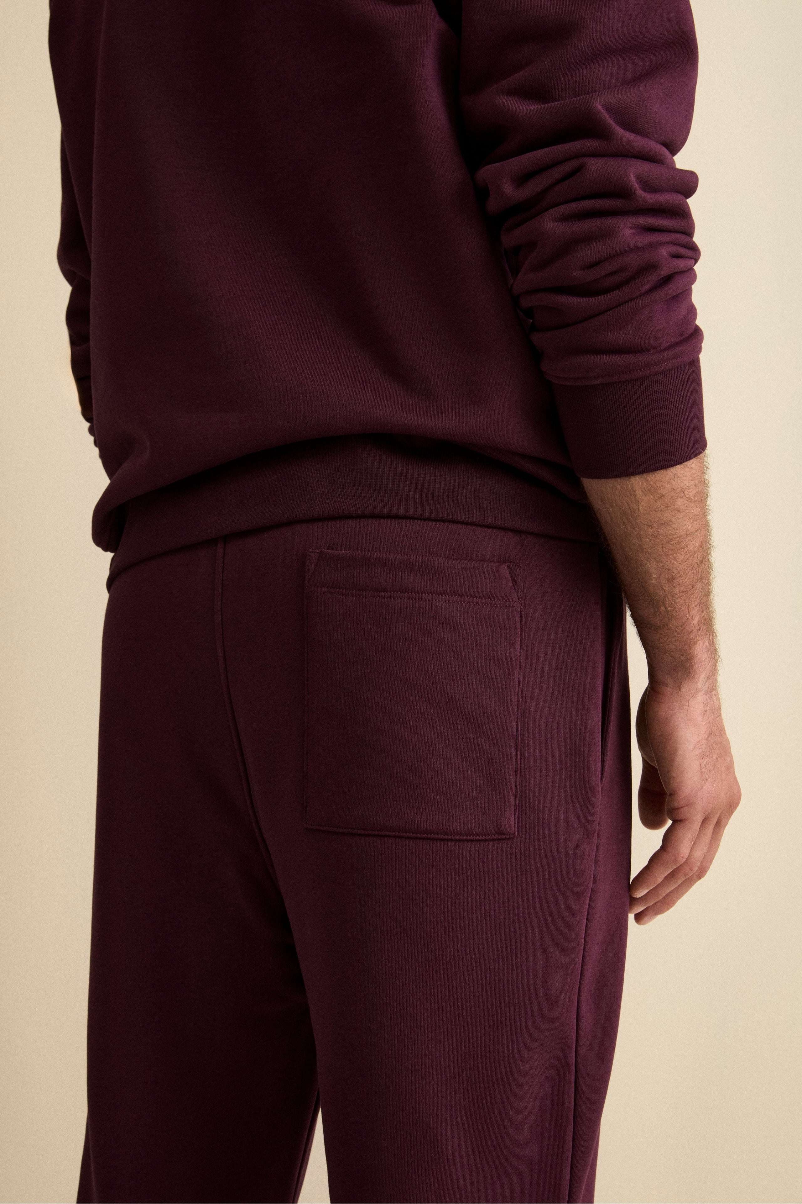 Pantalone Sportivo a Gamba Larga - VINO