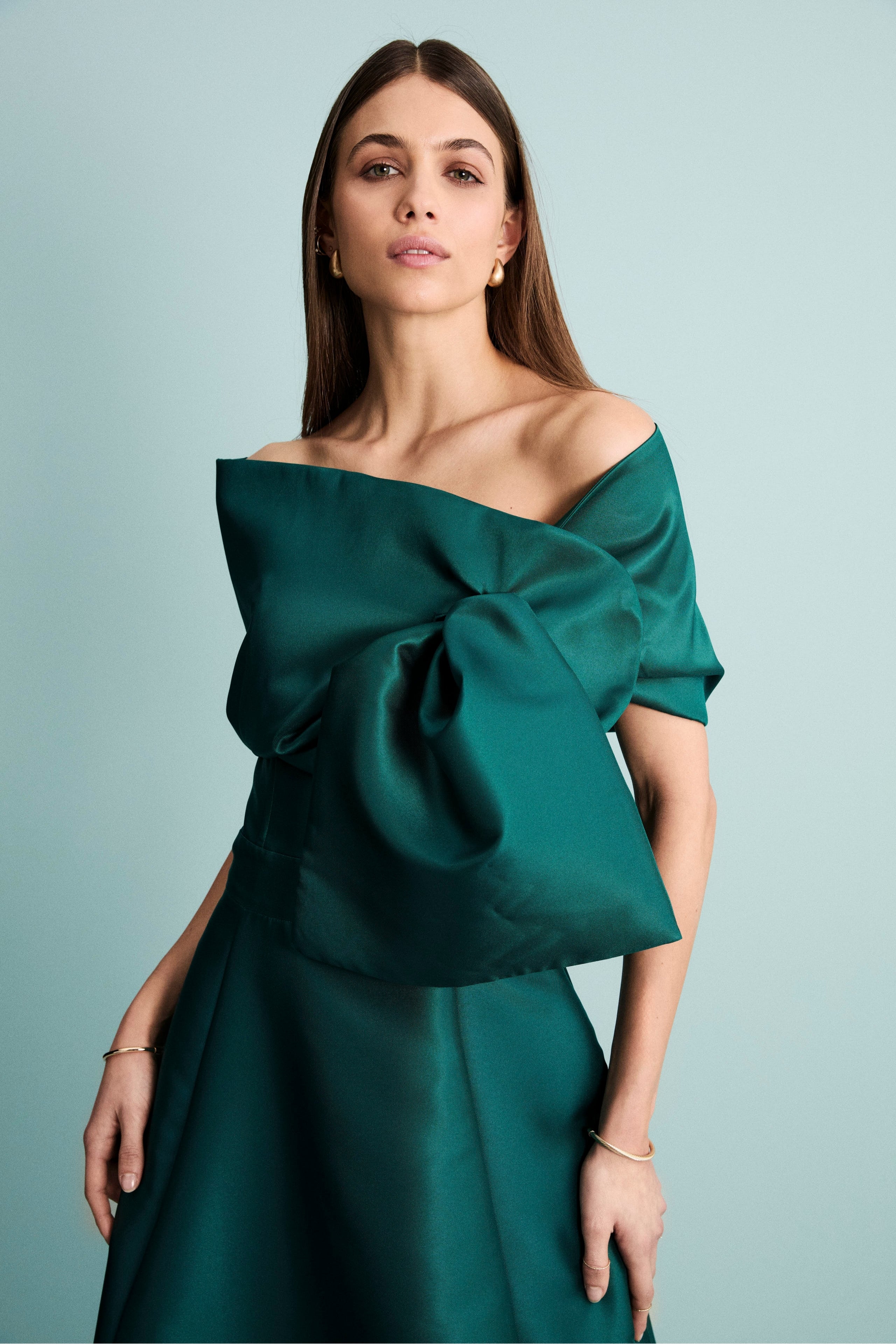 Abito Cerimonia Donna Vestiti In Mikado Vestiti Eleganti Abito