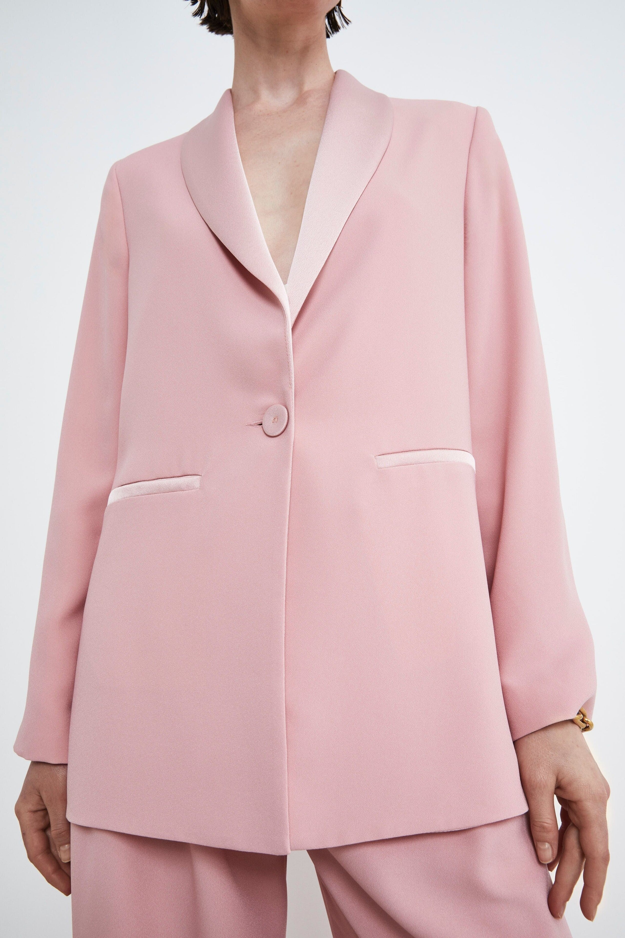 Blazer Over Elegante - ROSA