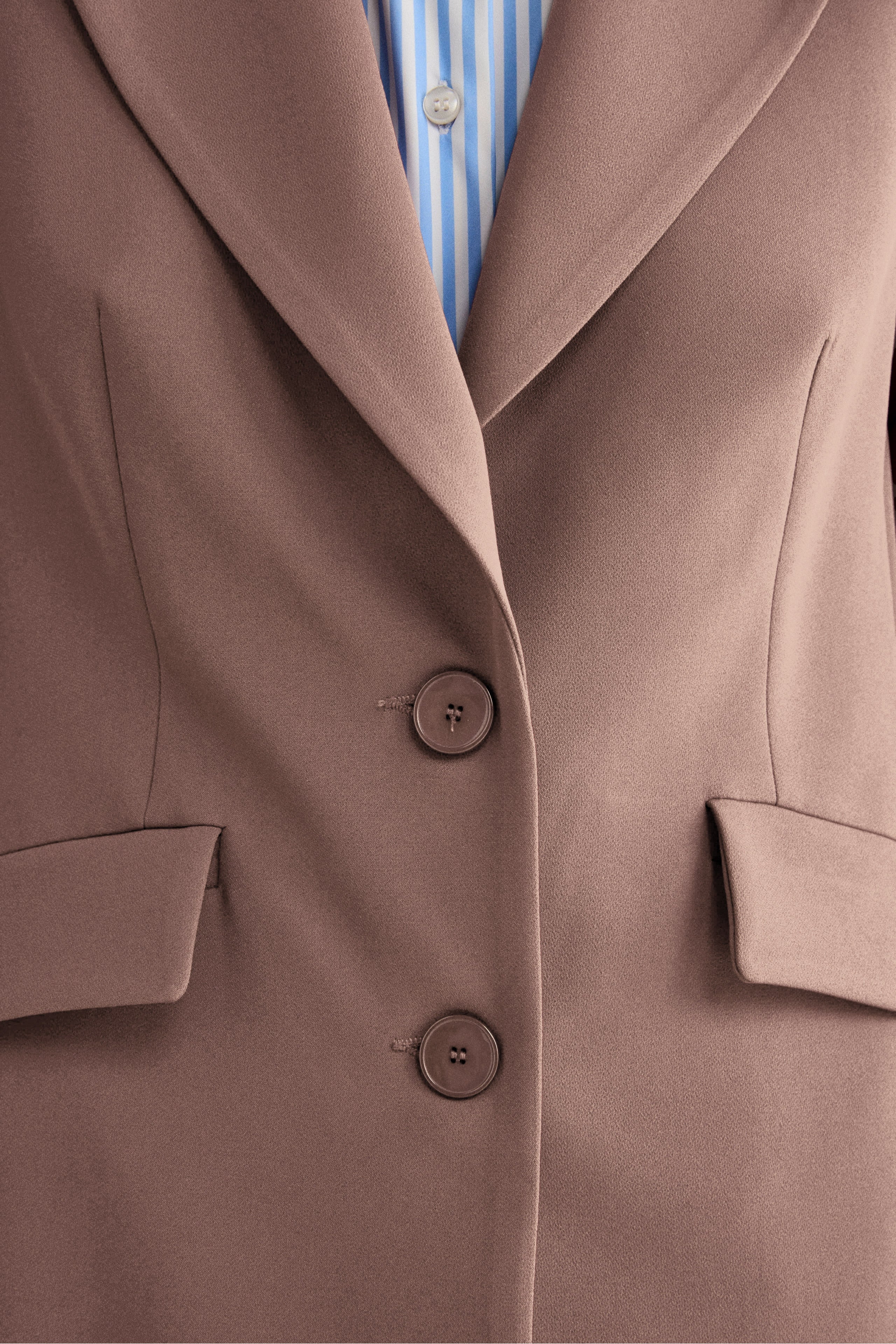 Giacca Bistretch Foderata Regular Fit - ROSA ANTICO