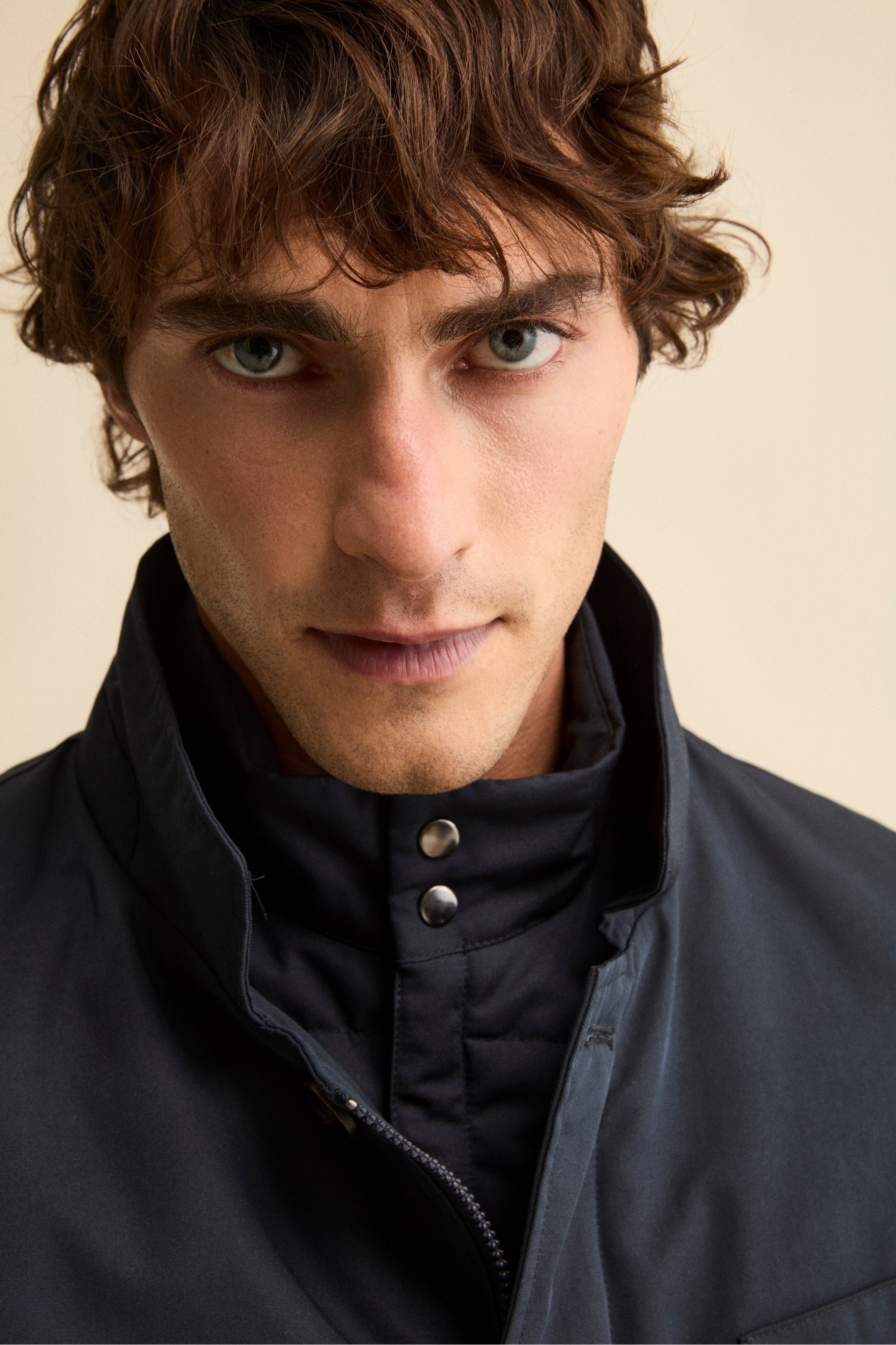 Impermeabile con paramontura - BLU