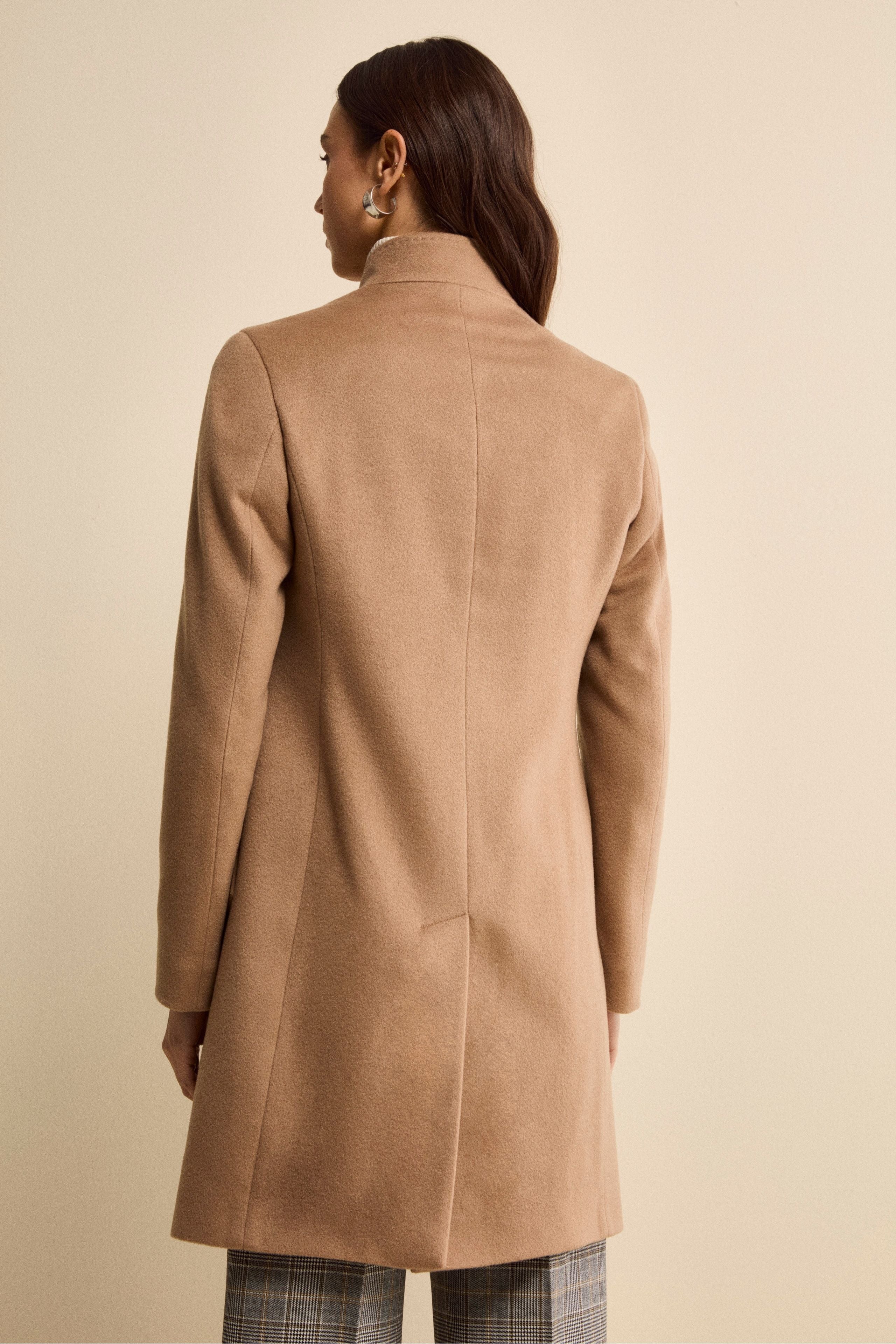 Cappotto in cashmere da donna - CAMMELLO