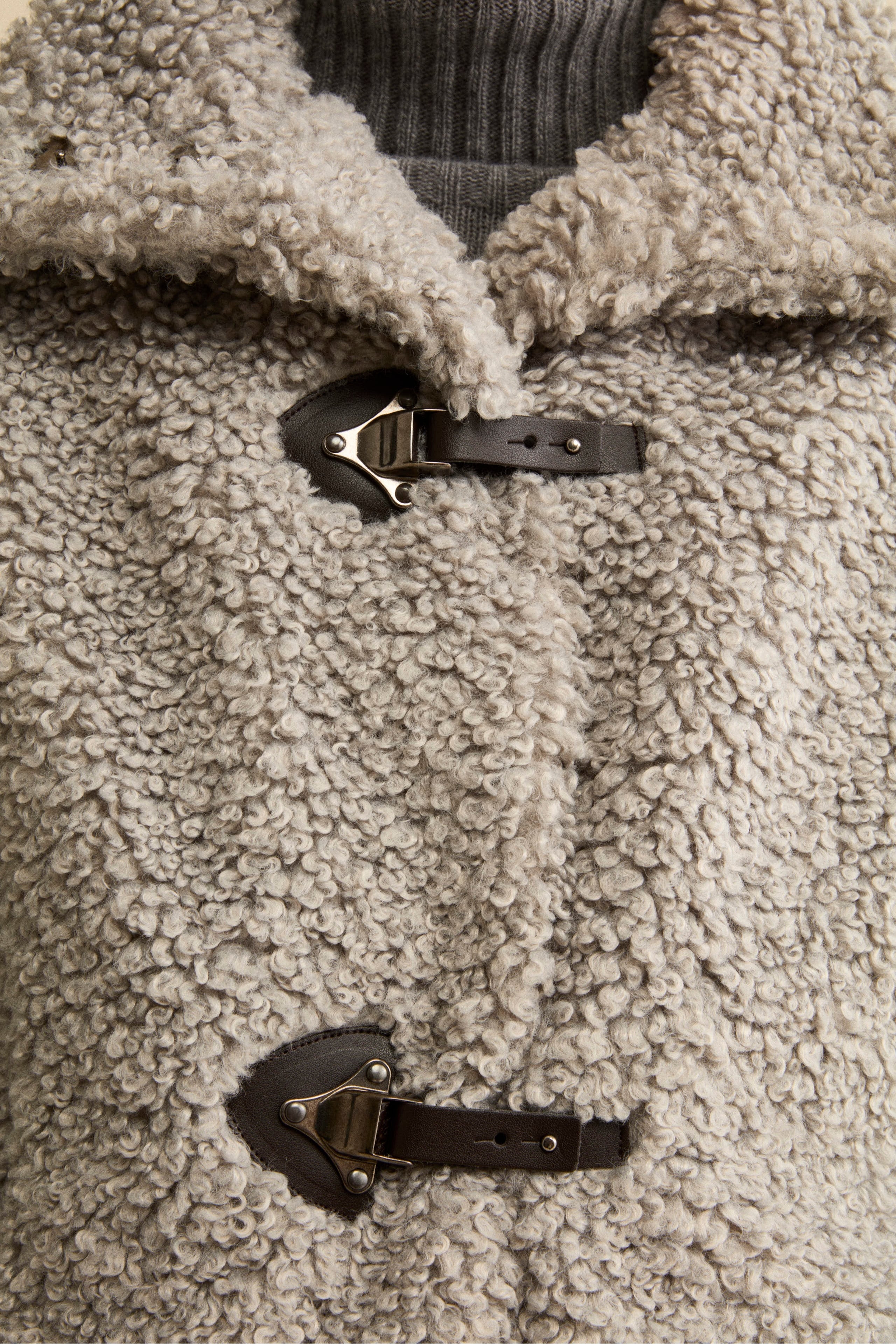 Cappa Teddy Over con Mezza Manica - PERLA