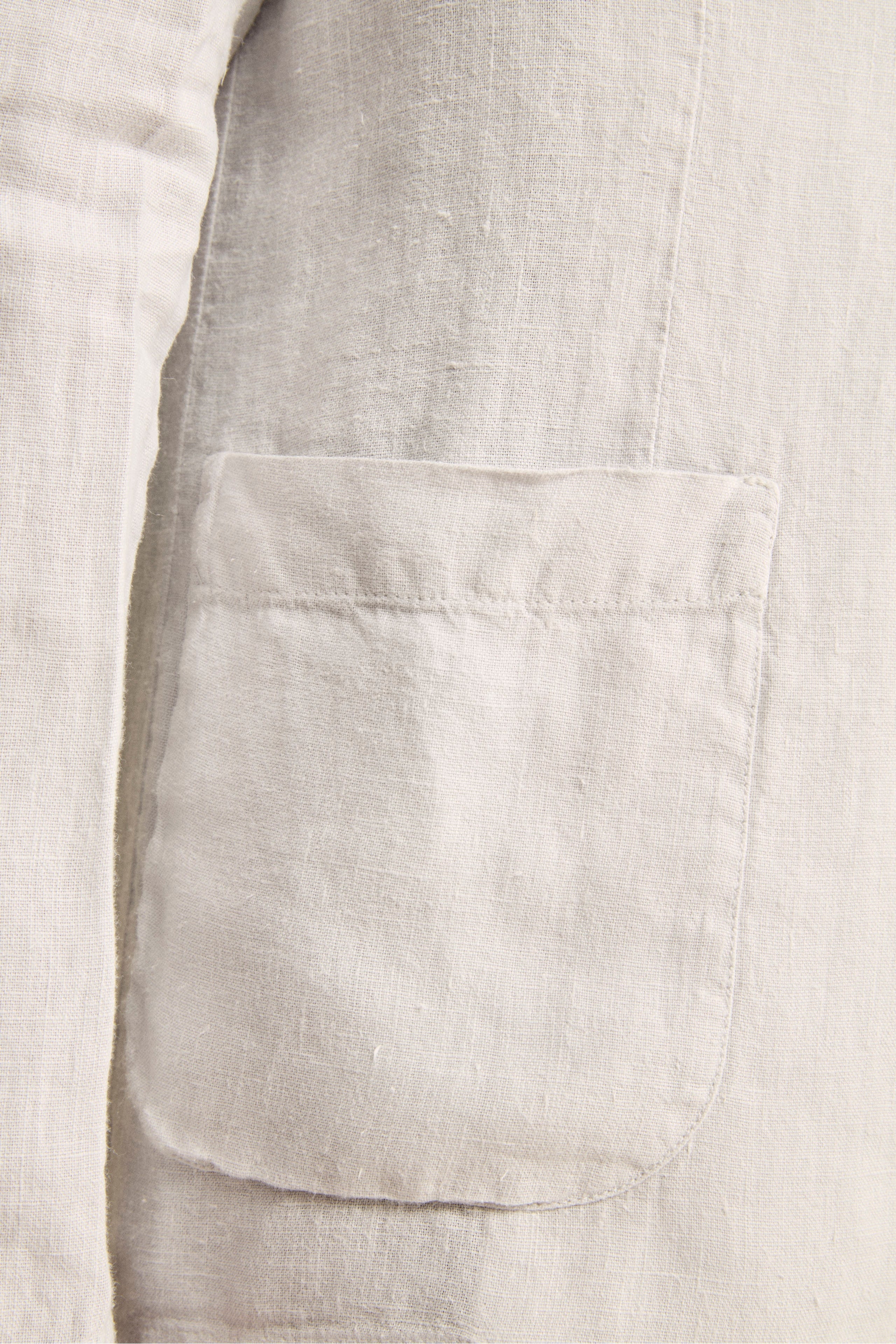 Giacca Bianca in Lino - GHIACCIO