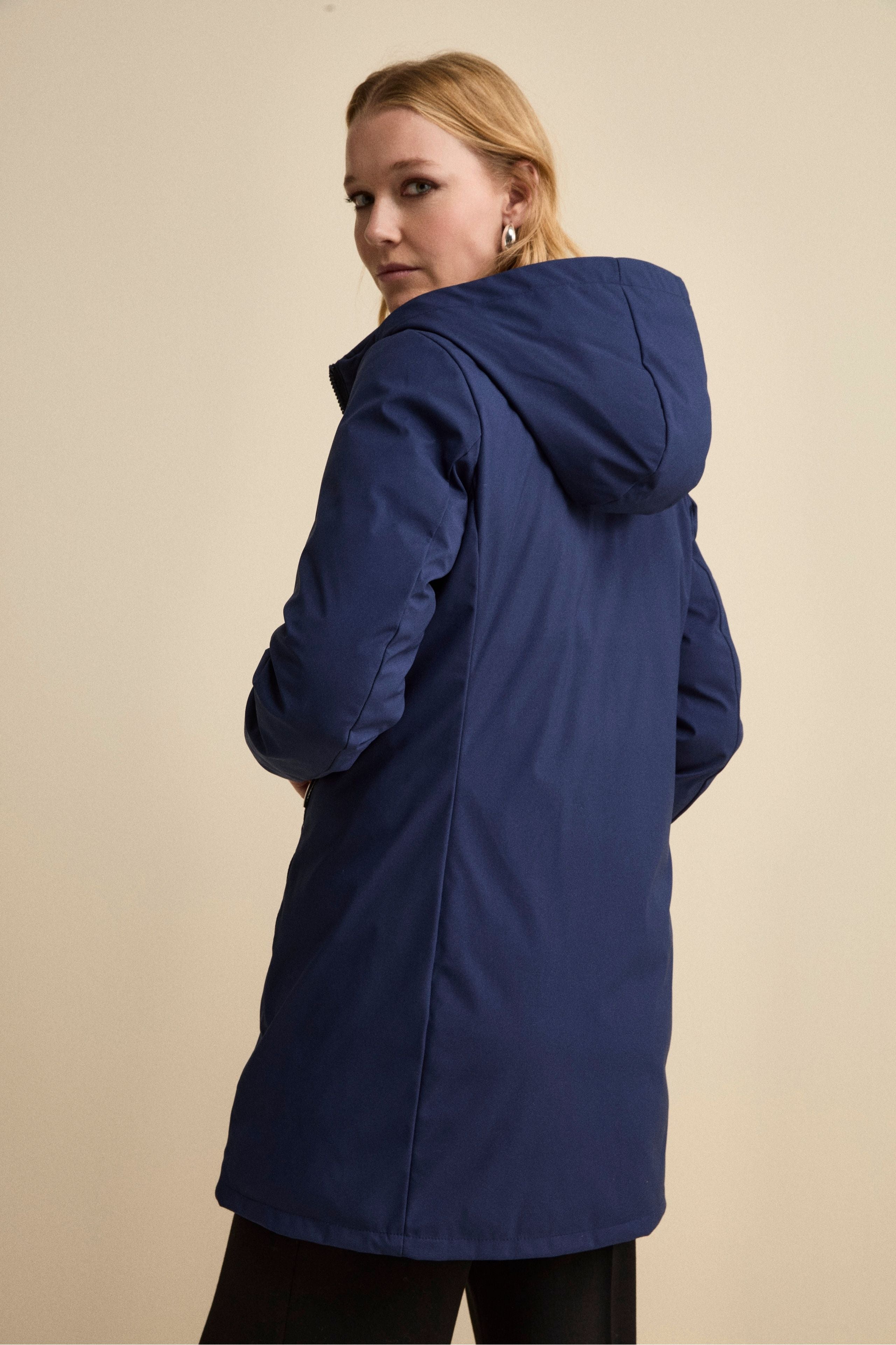 Giaccone Reversibile Imbottito - BLU