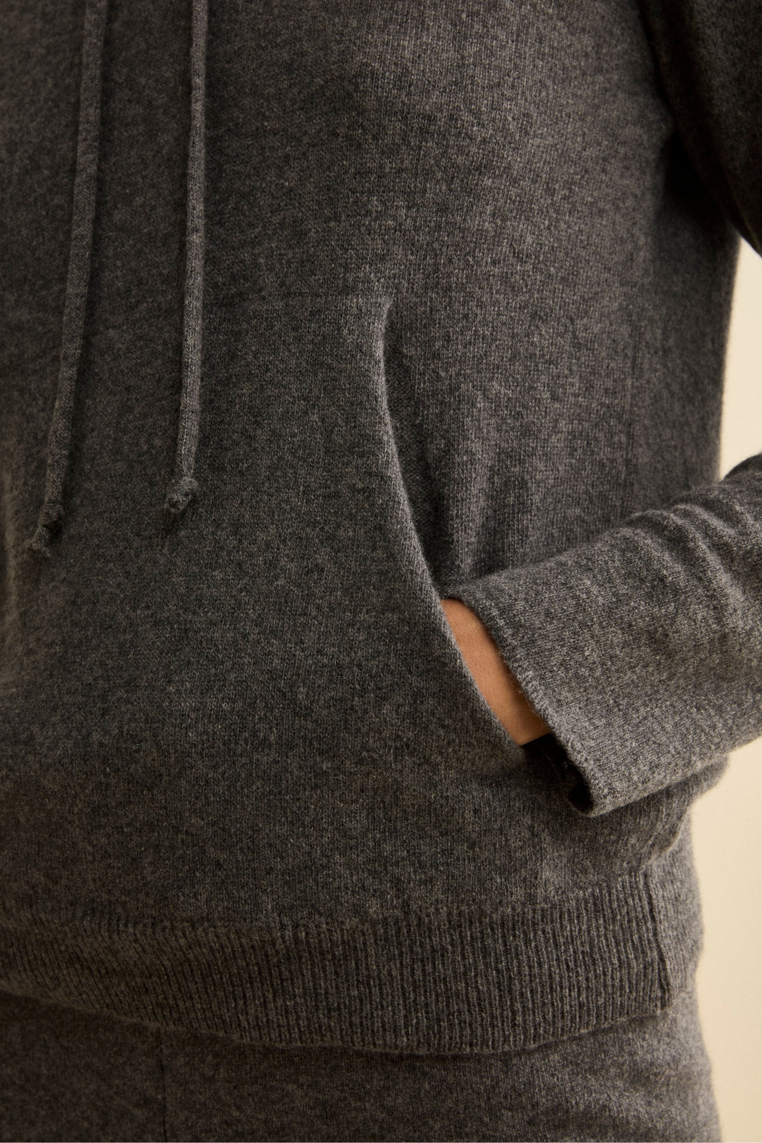 Tuta Morbida in cashmere - GRIGIO