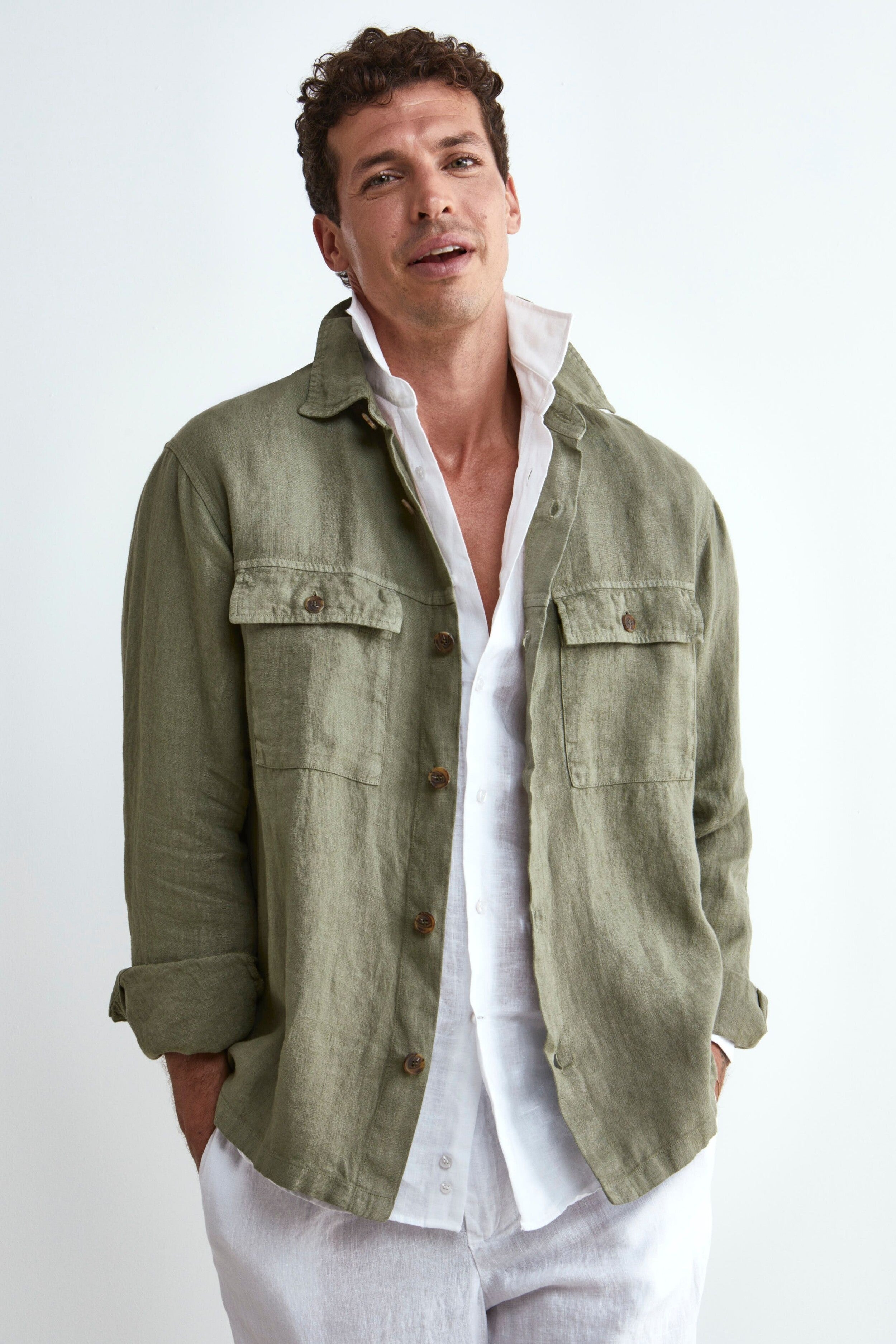 Giacca Militare Abbinare Camicia Verde Militare Uomo Abbinamenti