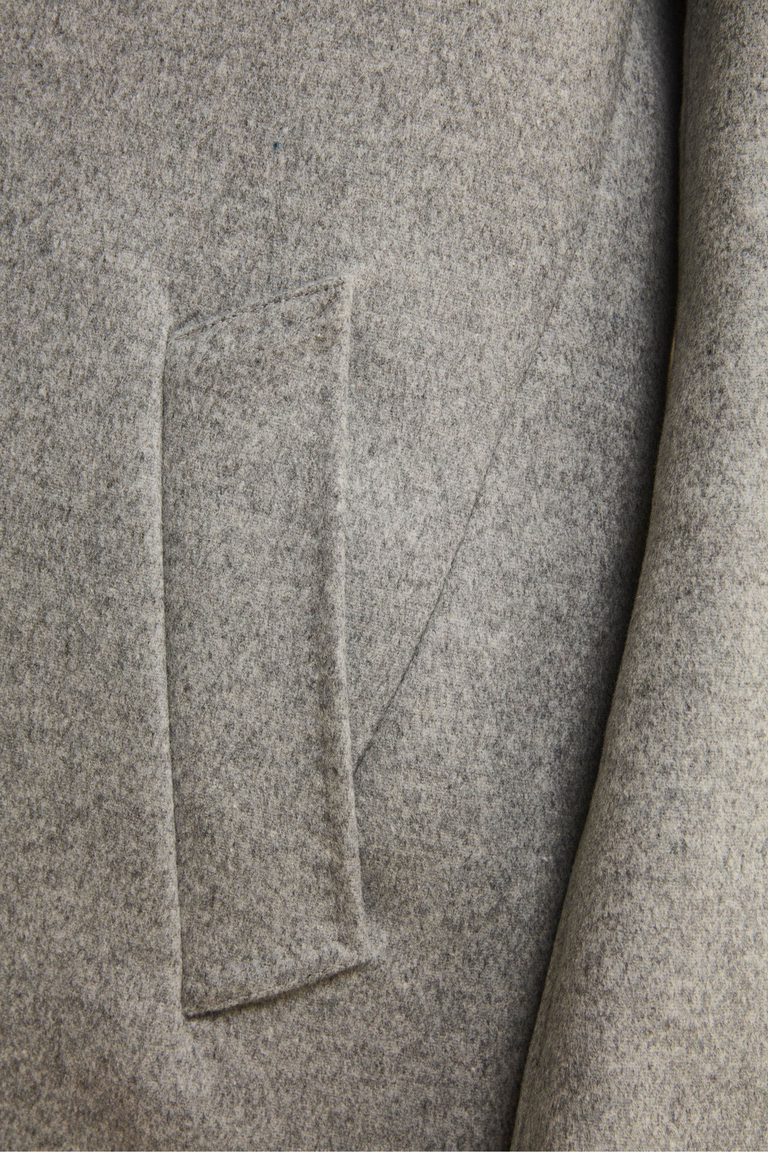 Cappotto in lana e cashmere - GRIGIO CHIARO