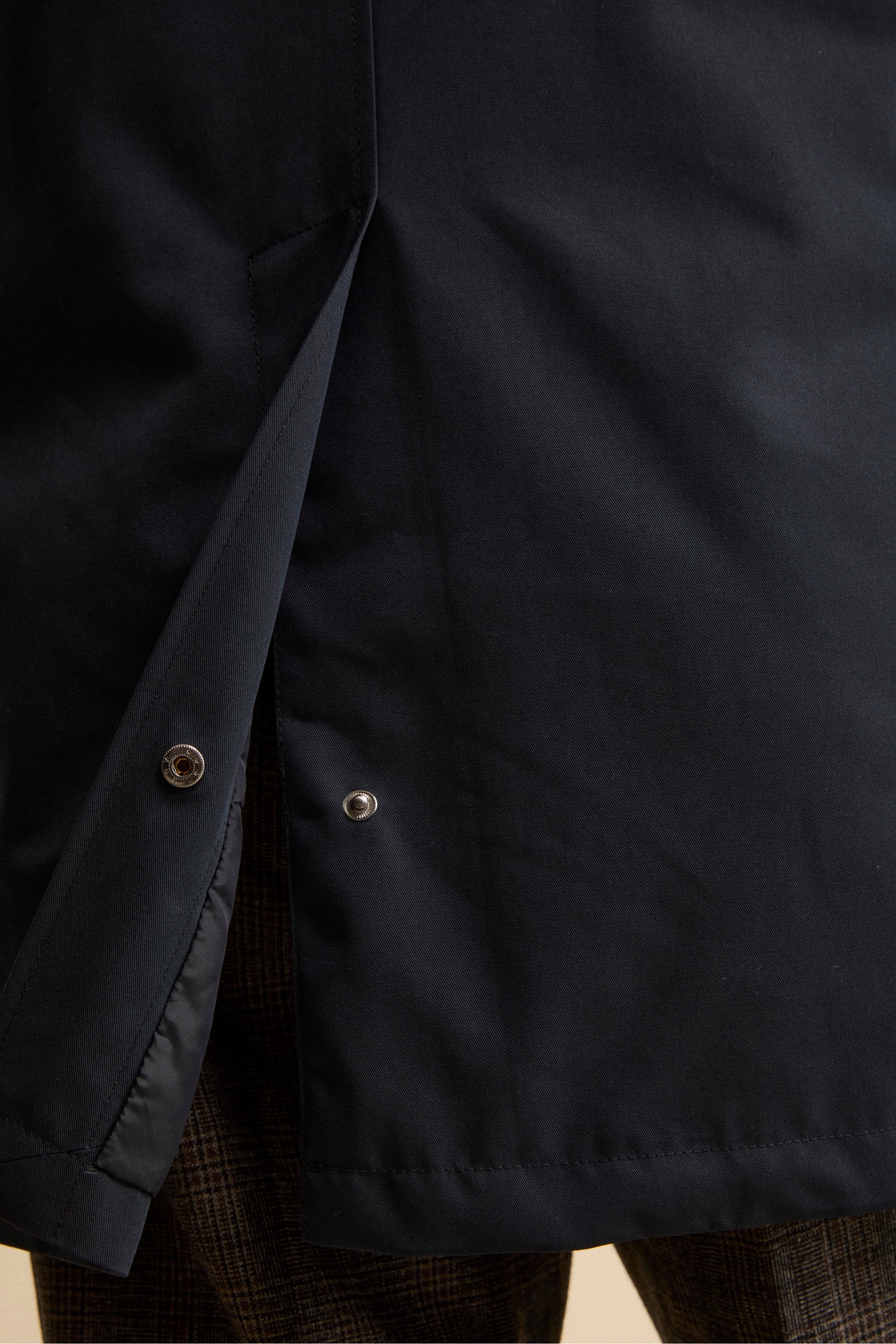 Impermeabile con paramontura - BLU