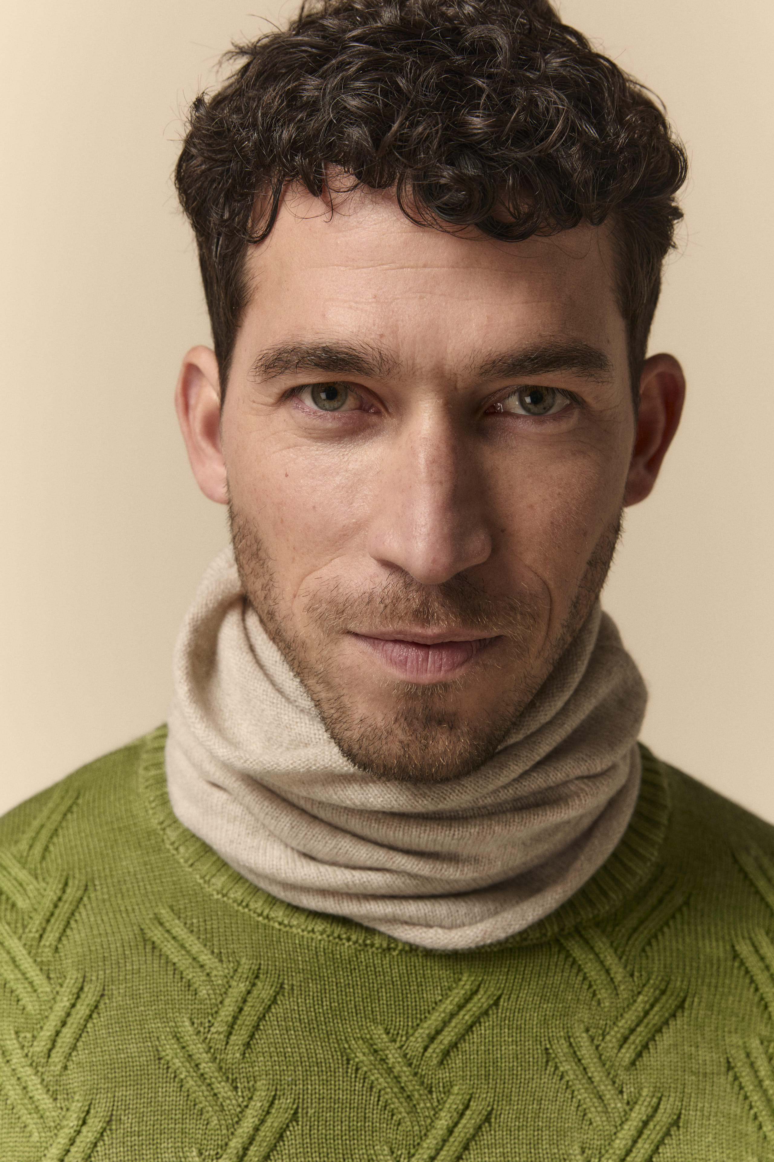 Scaldacollo in cashmere BEIGE