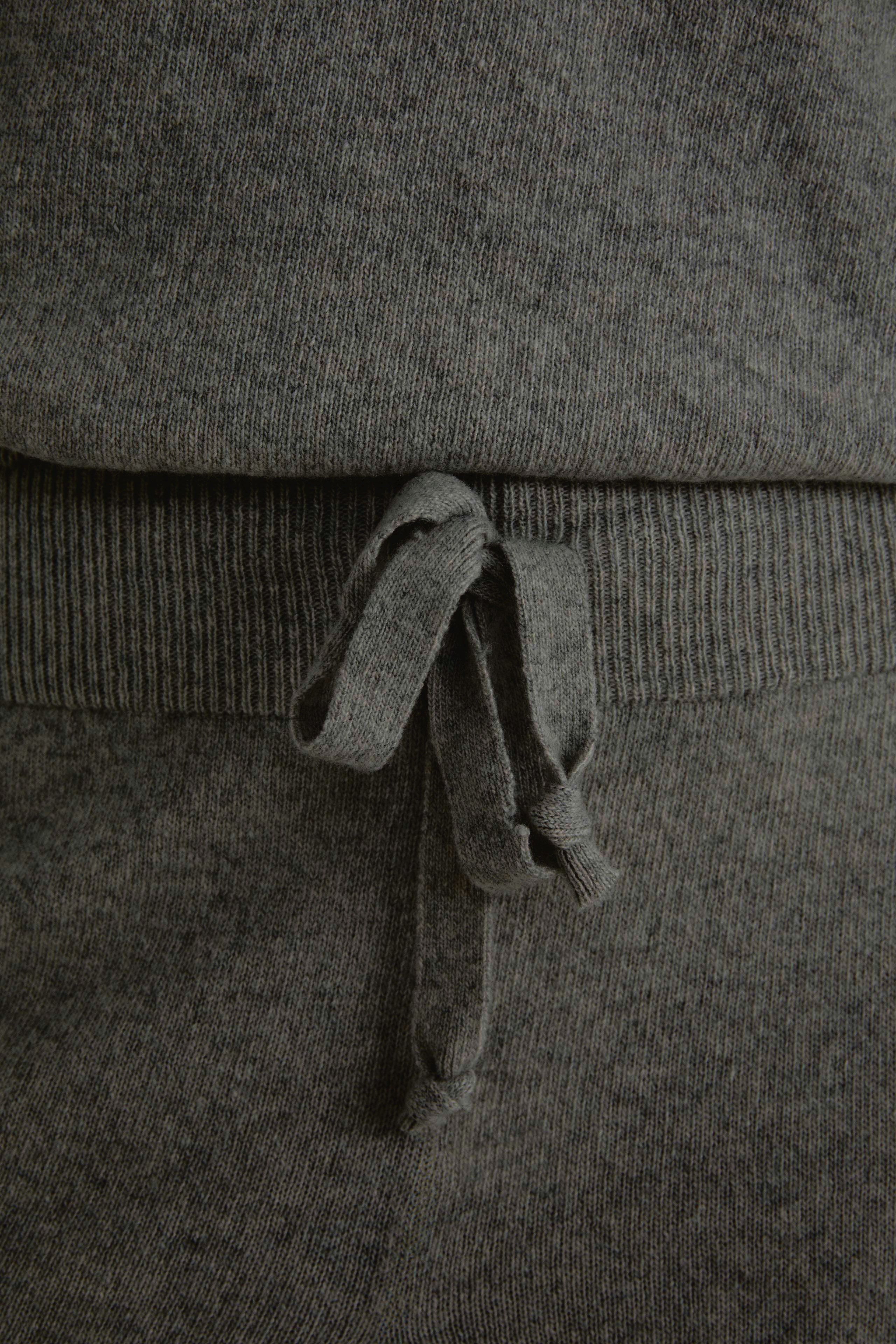 Tuta in cashmere - GRIGIO