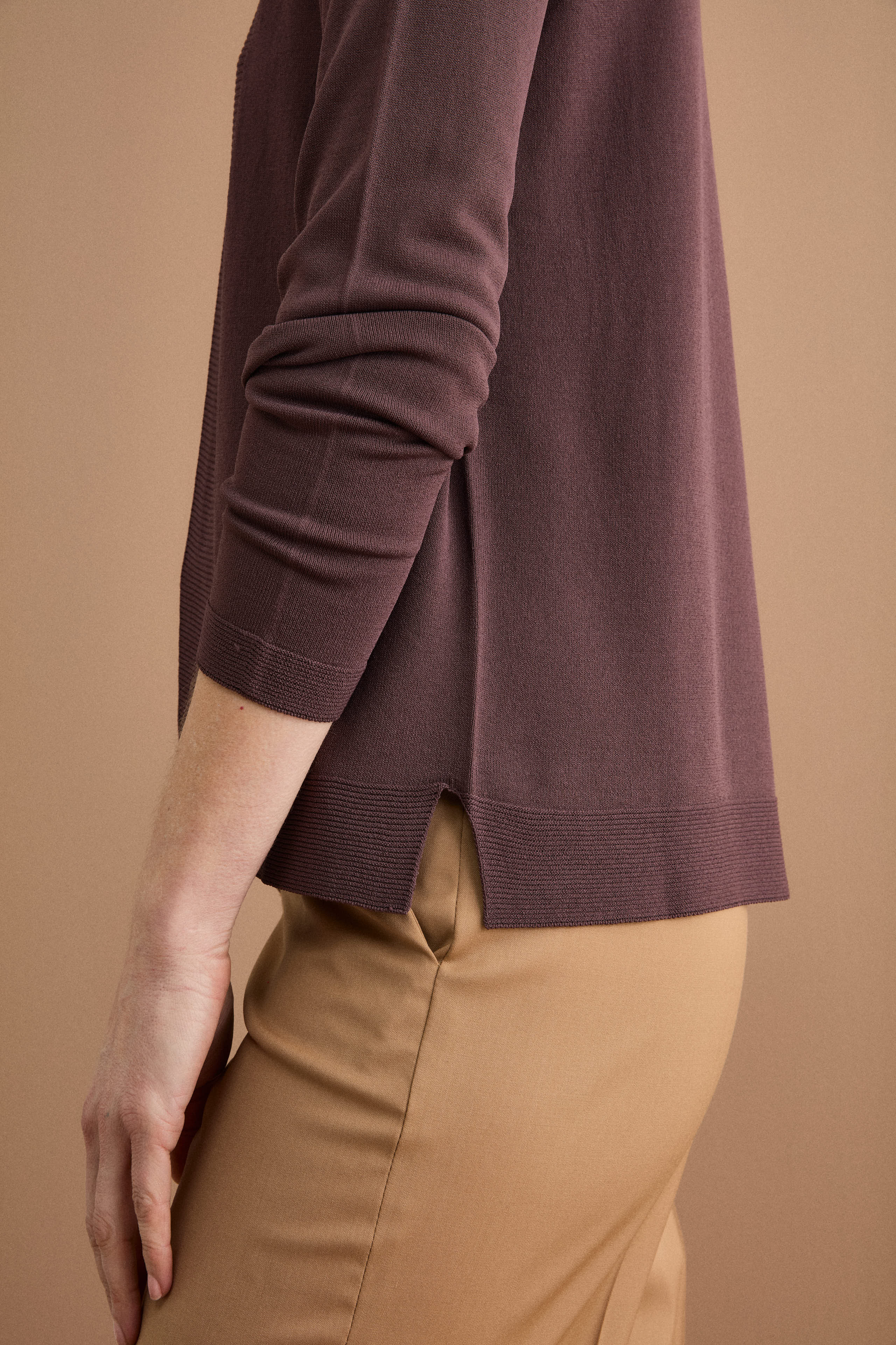 Cardigan aperto - TERRA