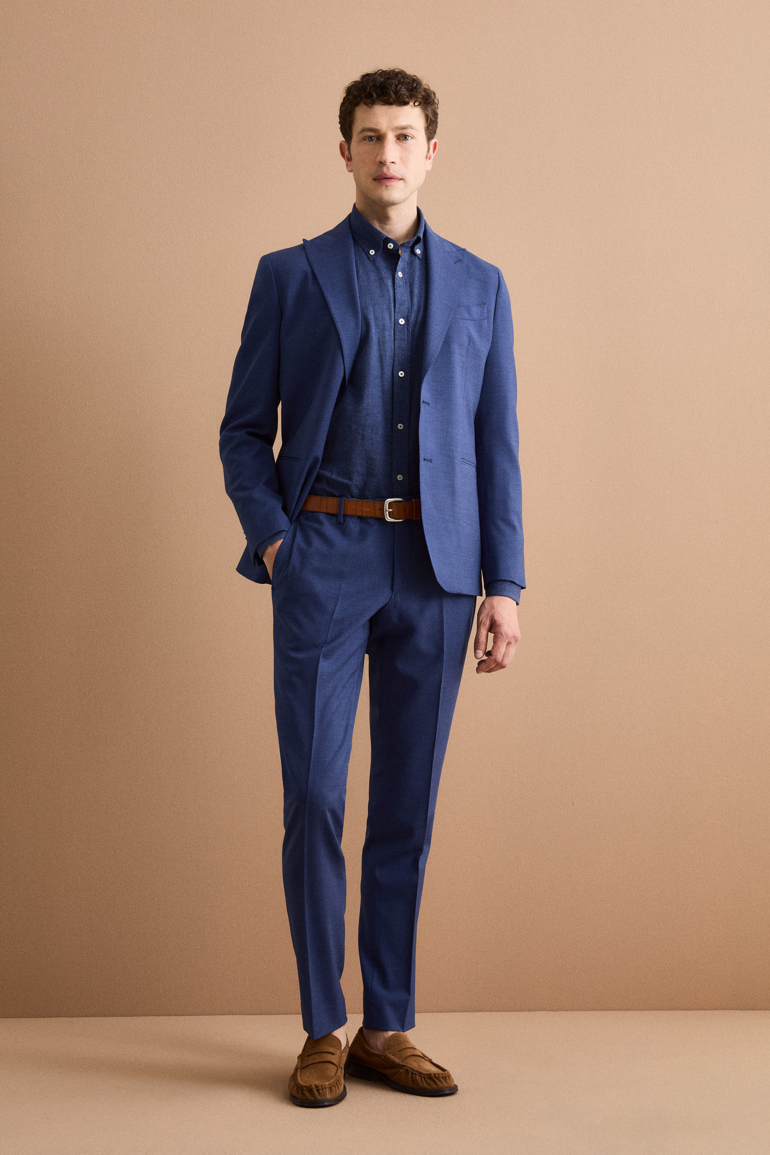 Abito Semifoderato Revers Lancia in Lana Vergine - AVIO