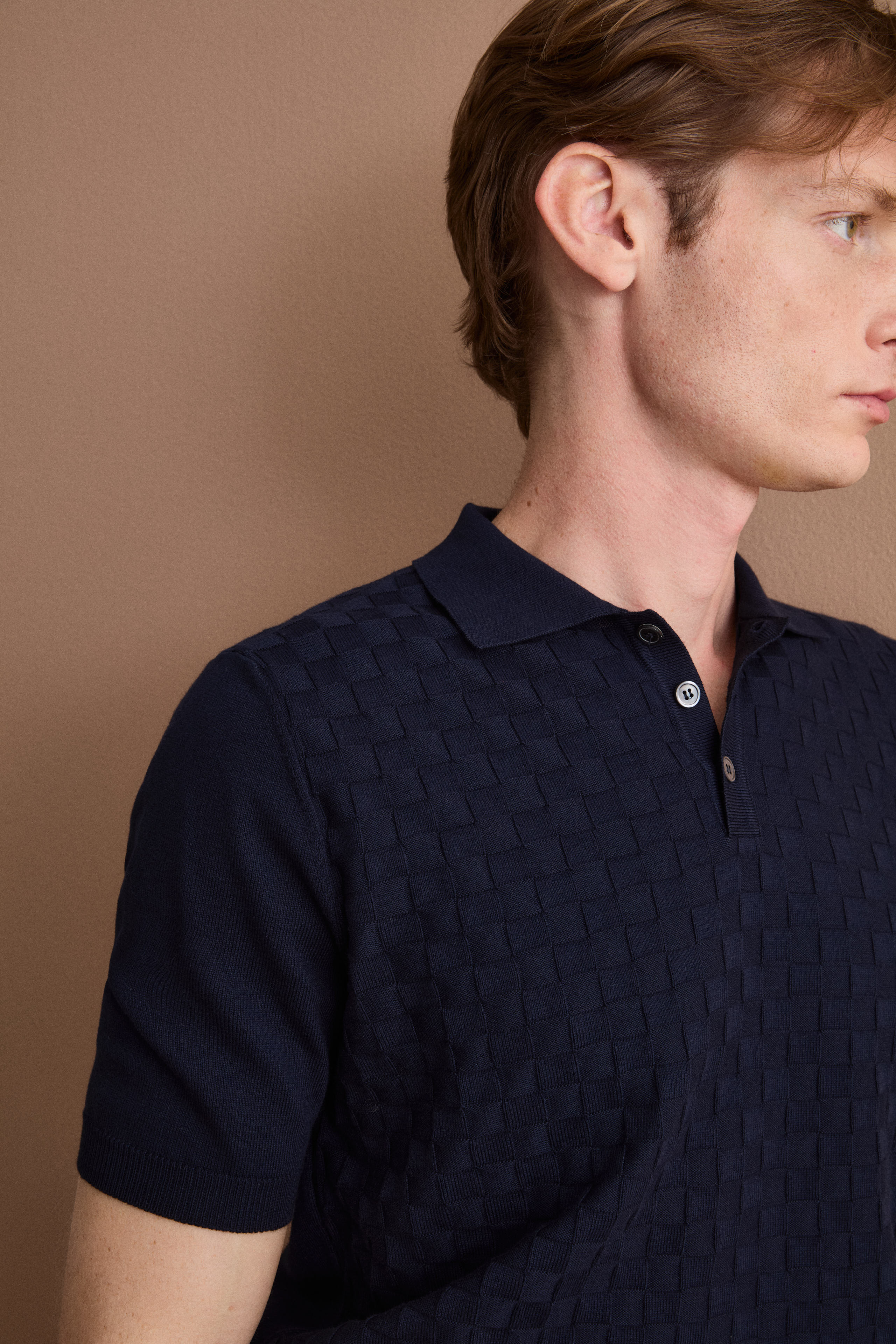 Polo Dama Mezza Manica in Cotone - BLU