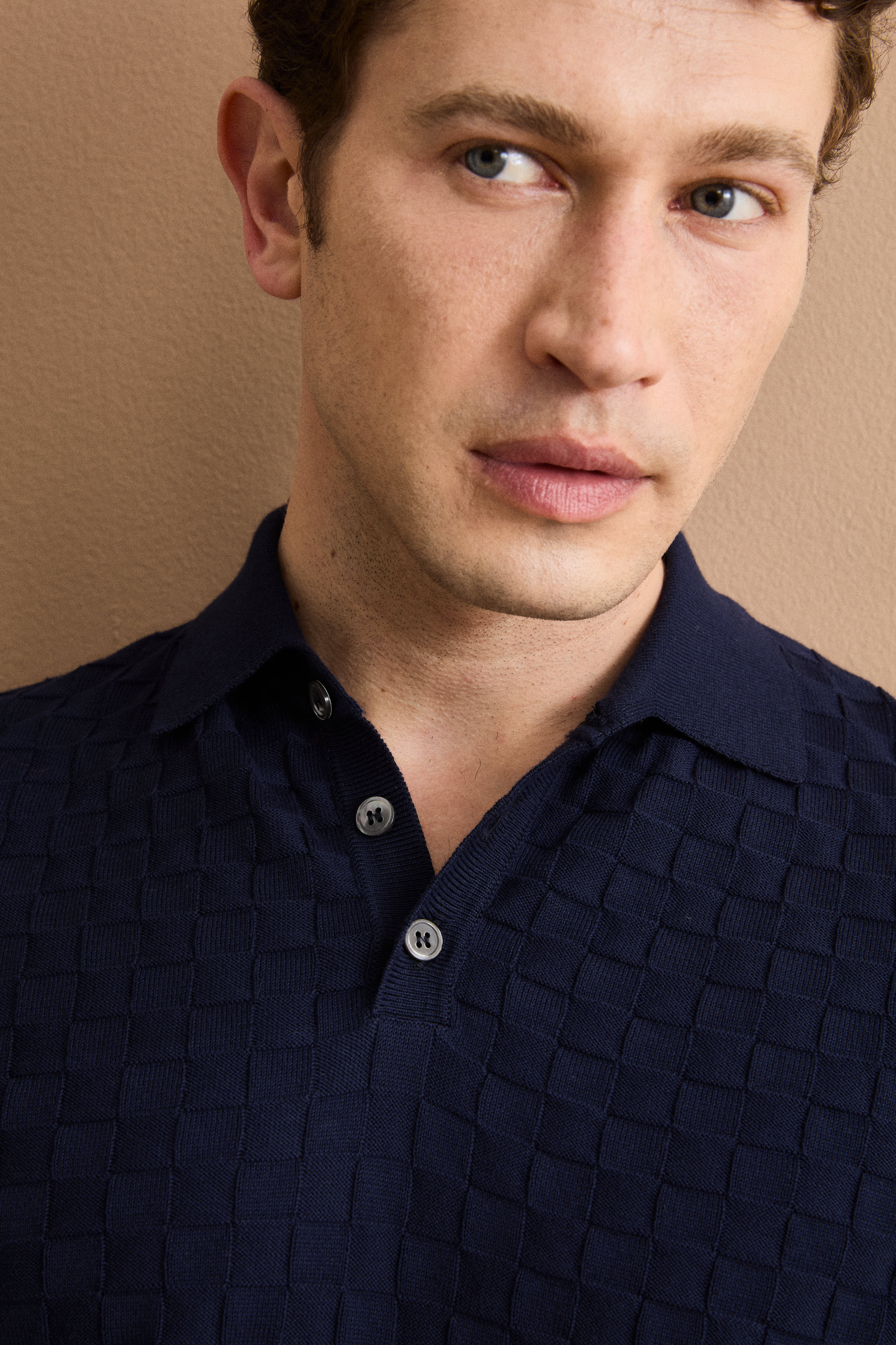 Polo Dama Mezza Manica in Cotone - BLU