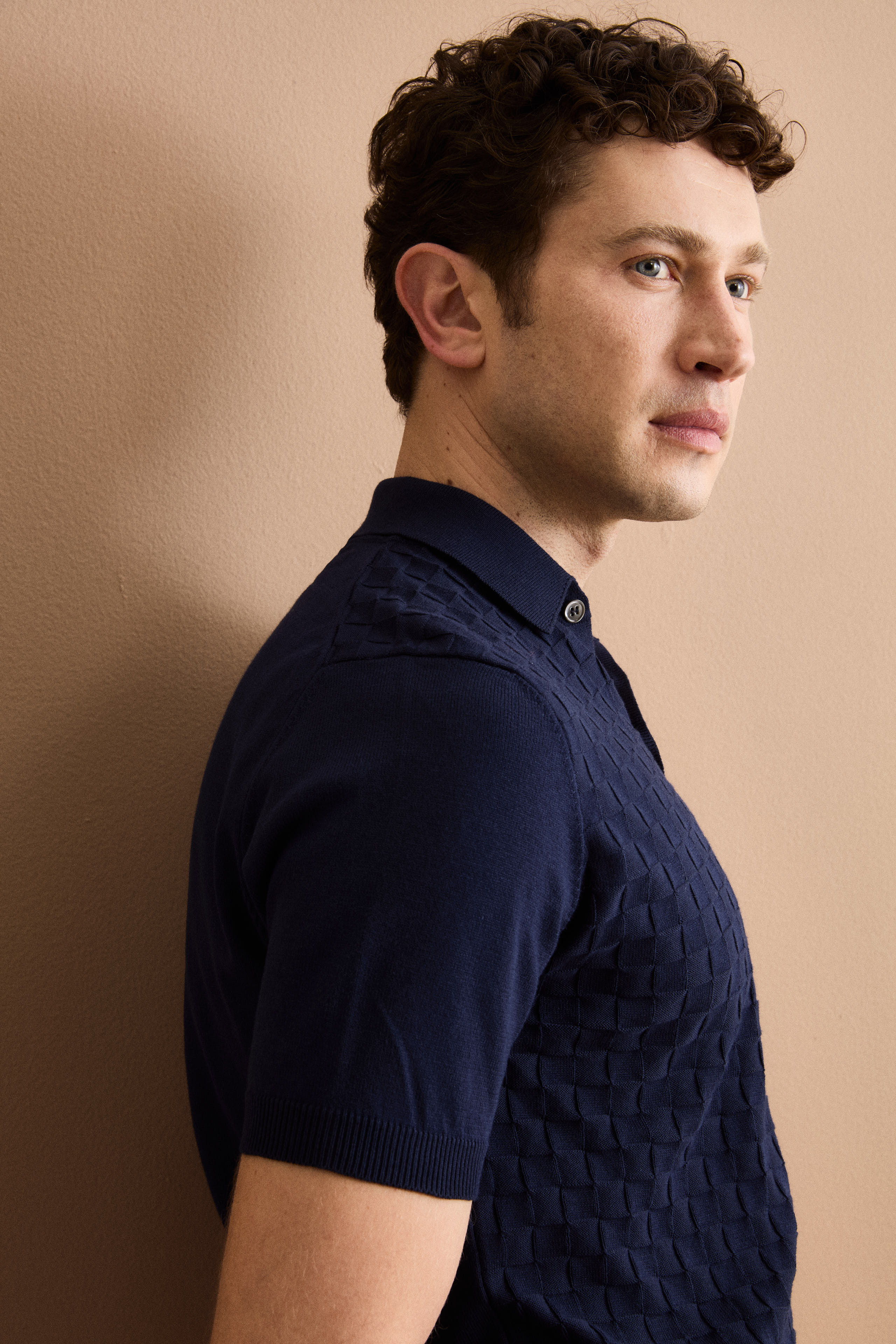 Polo Dama Mezza Manica in Cotone - BLU