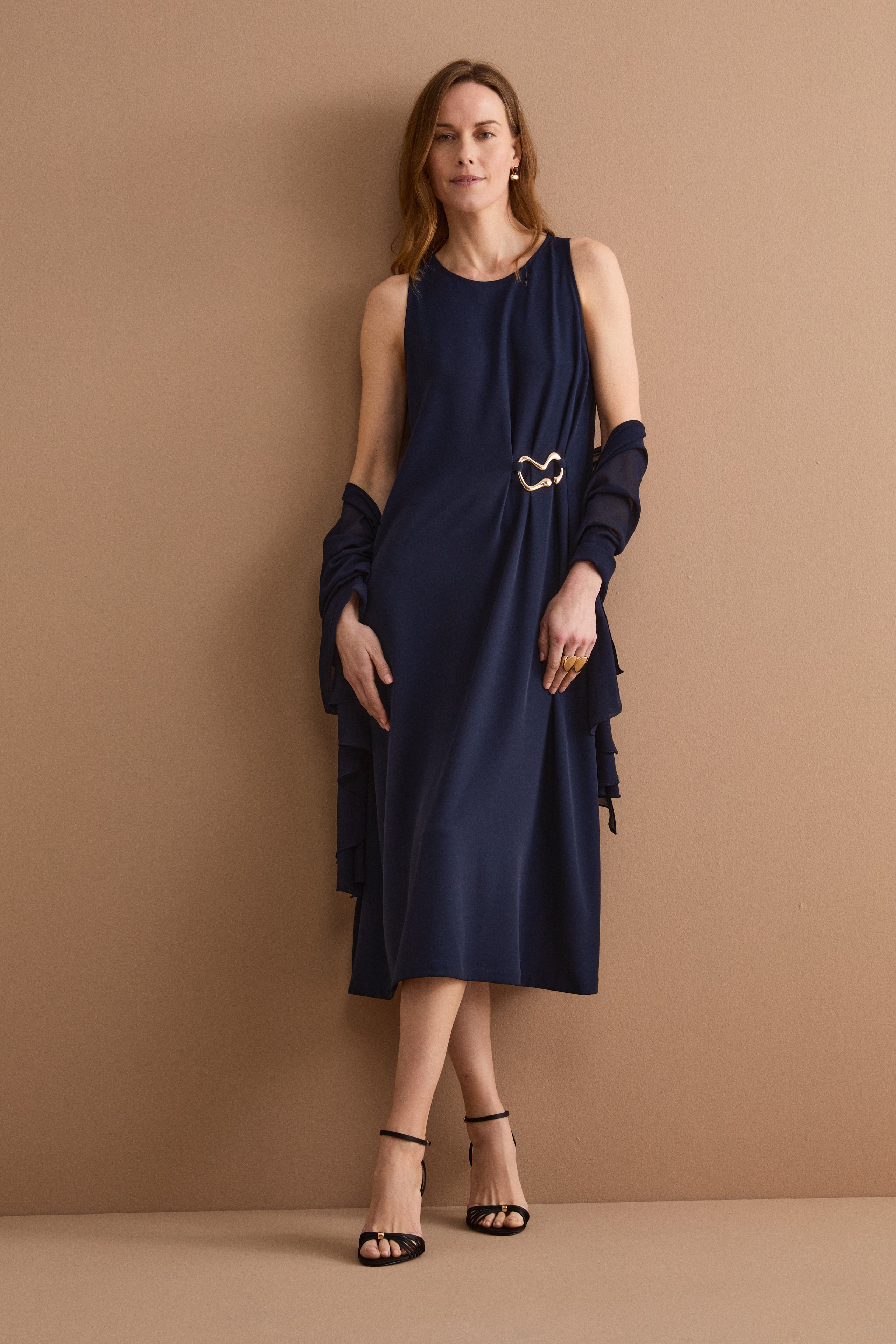 Stola da Cerimonia in Georgette - BLU
