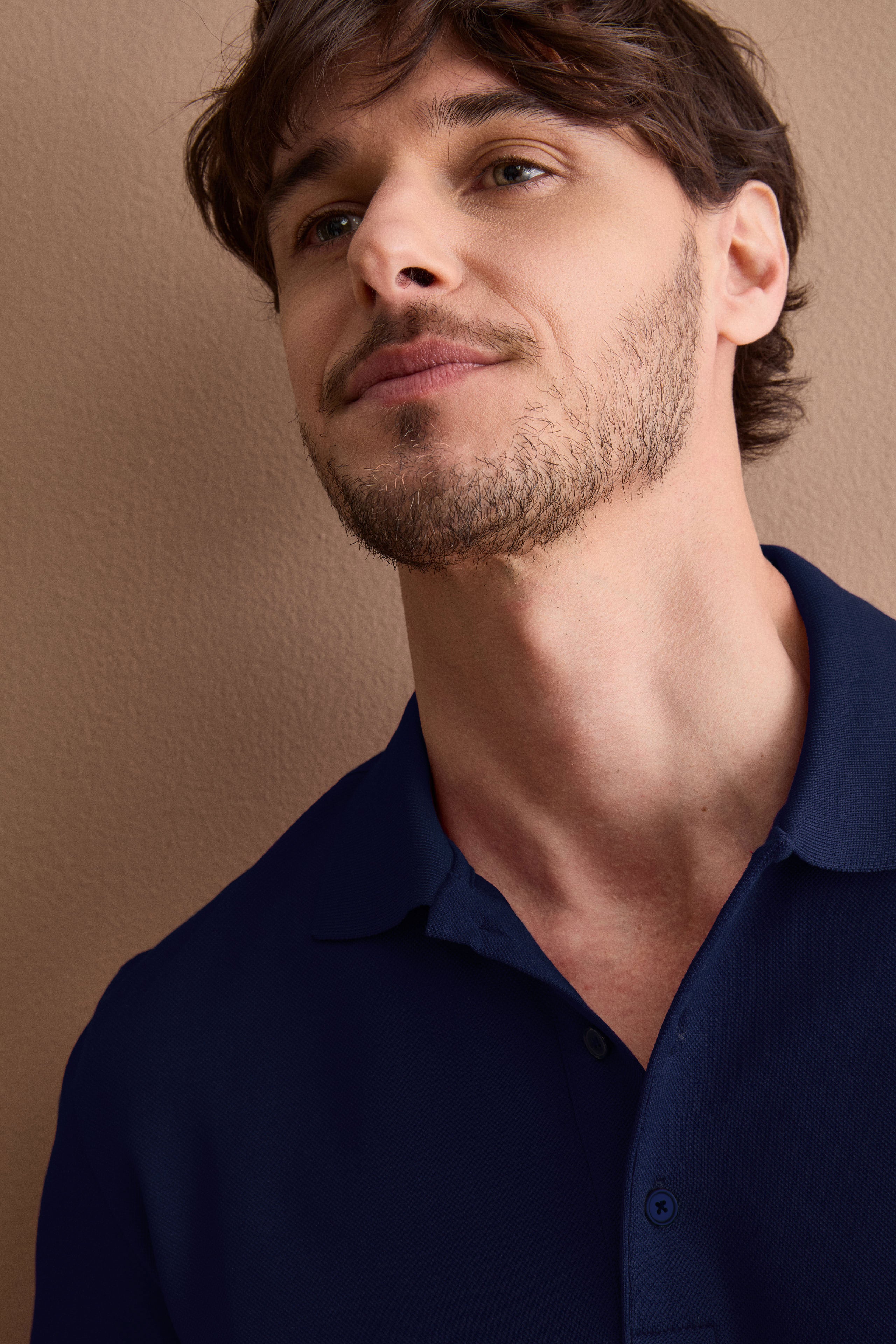 Polo Piquet Casual da Uomo - BLU