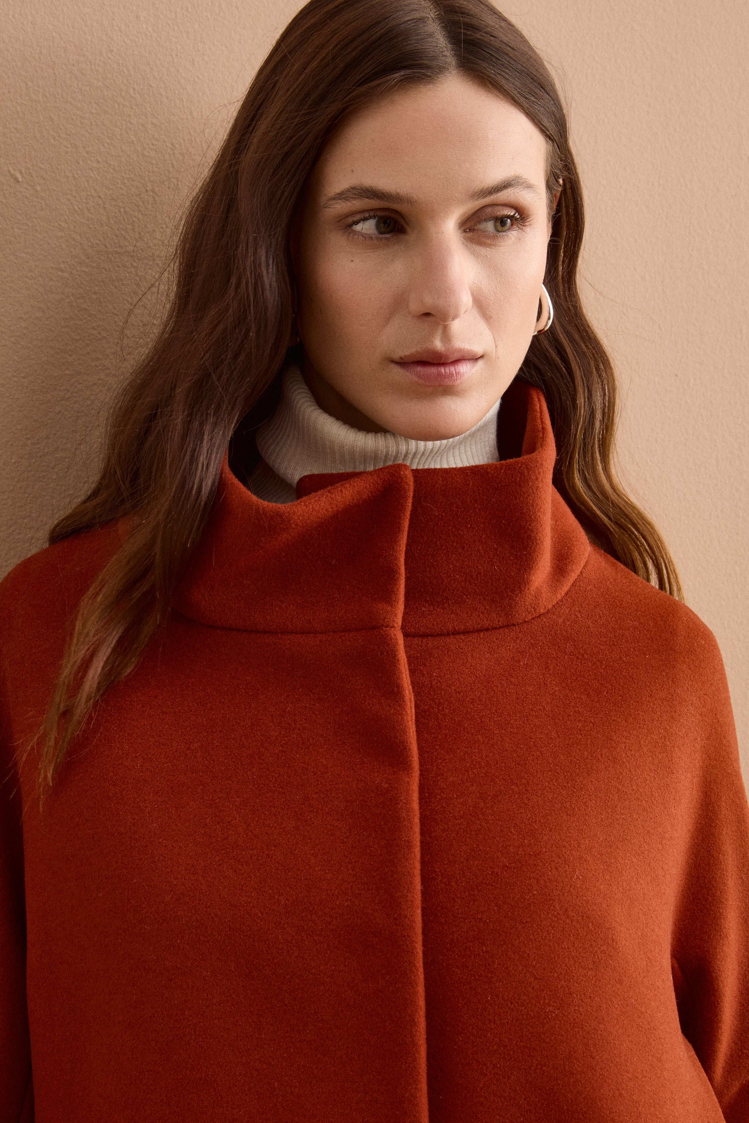 Cappotto Corto in Lana e Cashmere - COCCIO