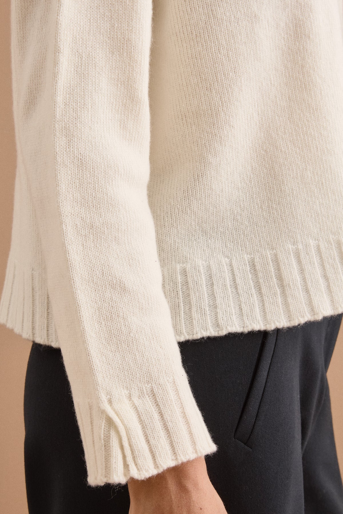 Lupetto Over in Lana Supersoft - PANNA