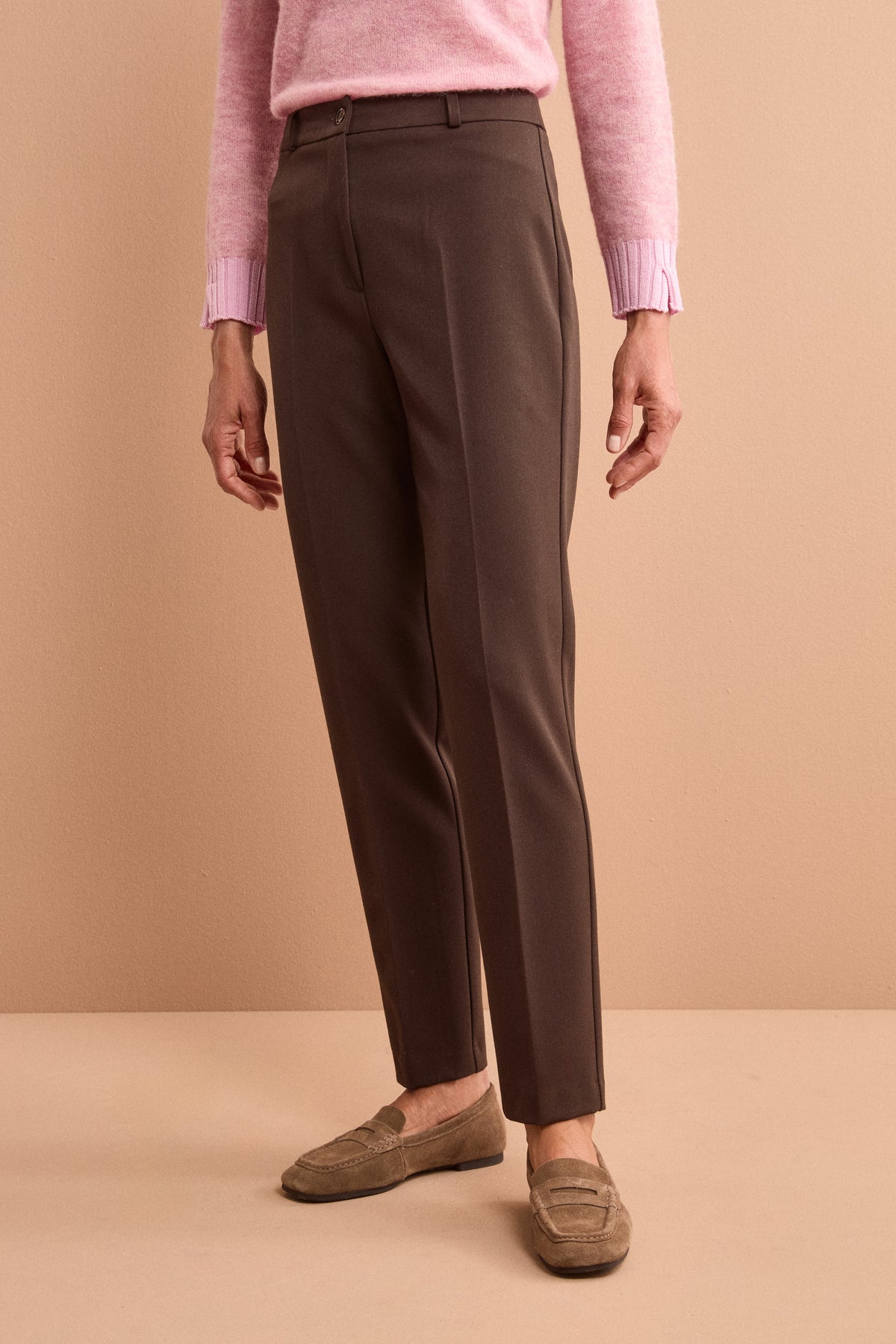 Pantalone Regular Fit a Sigaretta - T.MORO