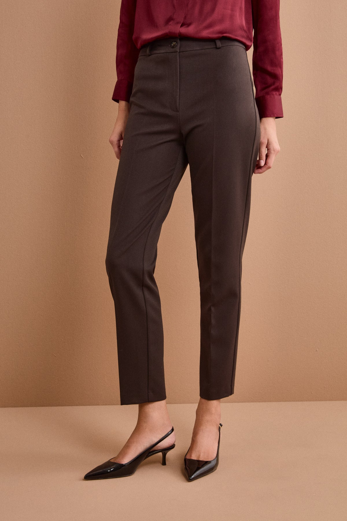 Pantalone Regular Fit a Sigaretta - T.MORO