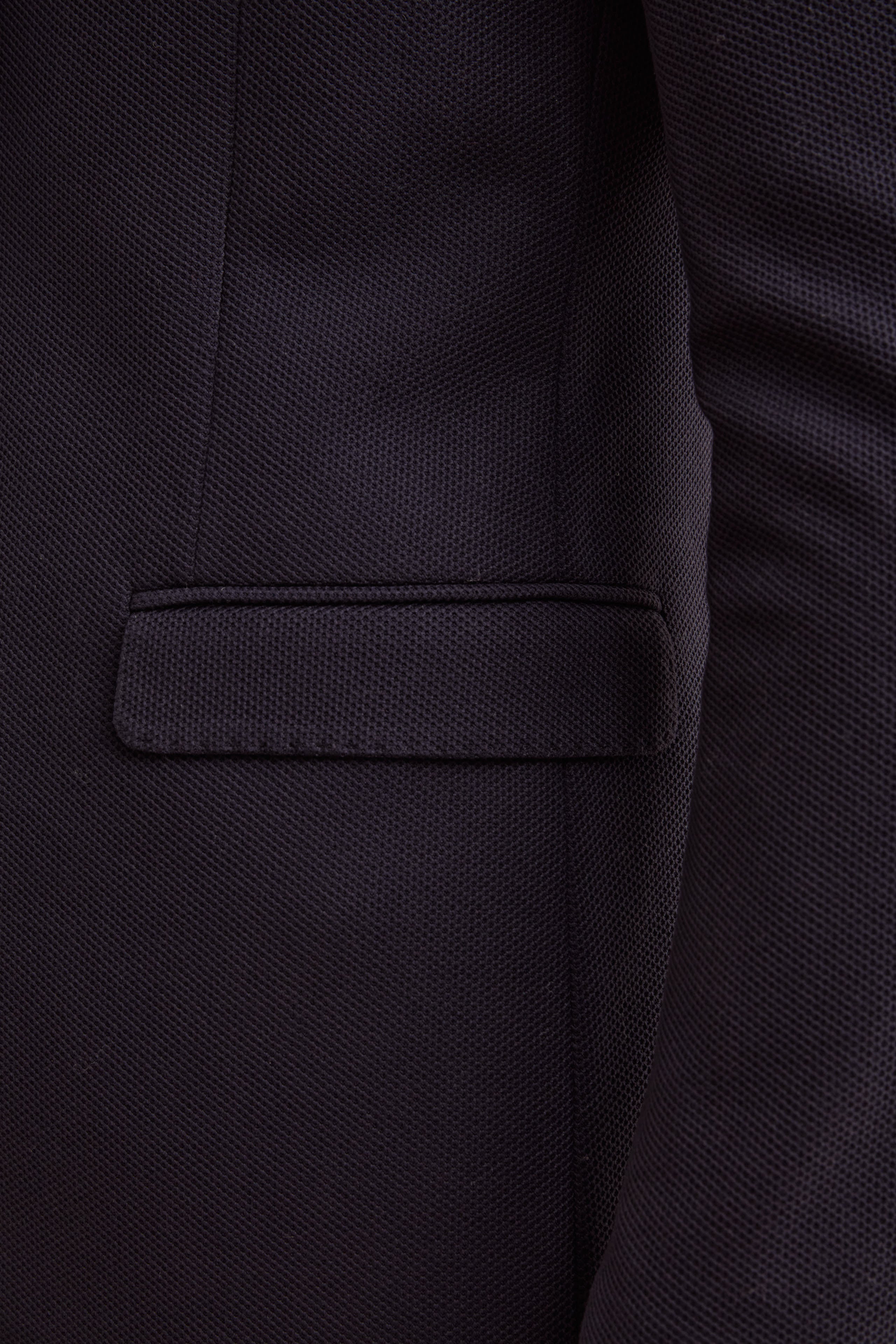 Giacca Slim Fit Monopetto con Revers Classico - BLU