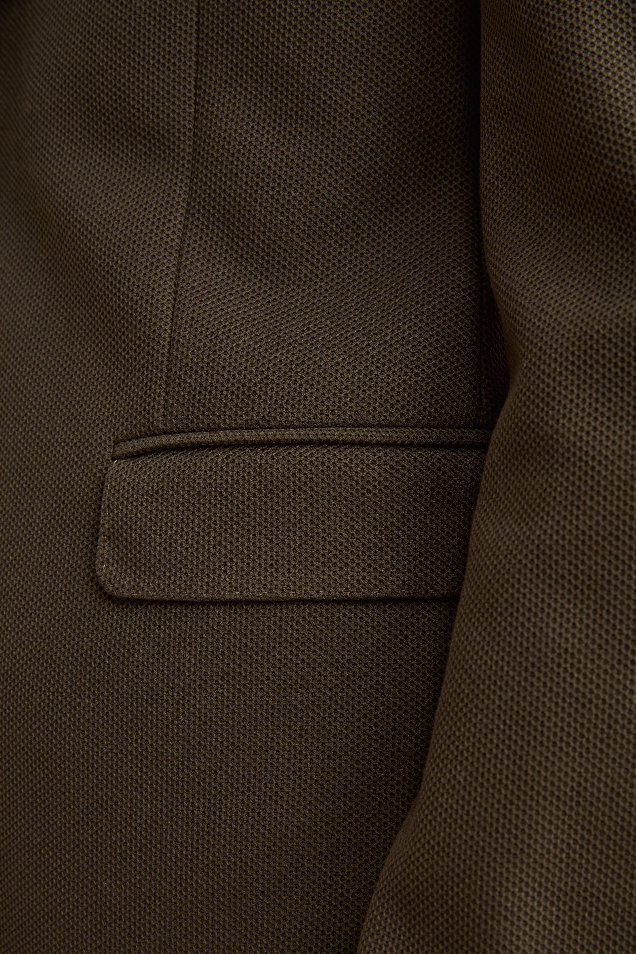 Giacca Slim Fit Monopetto con Revers Classico - VERDE