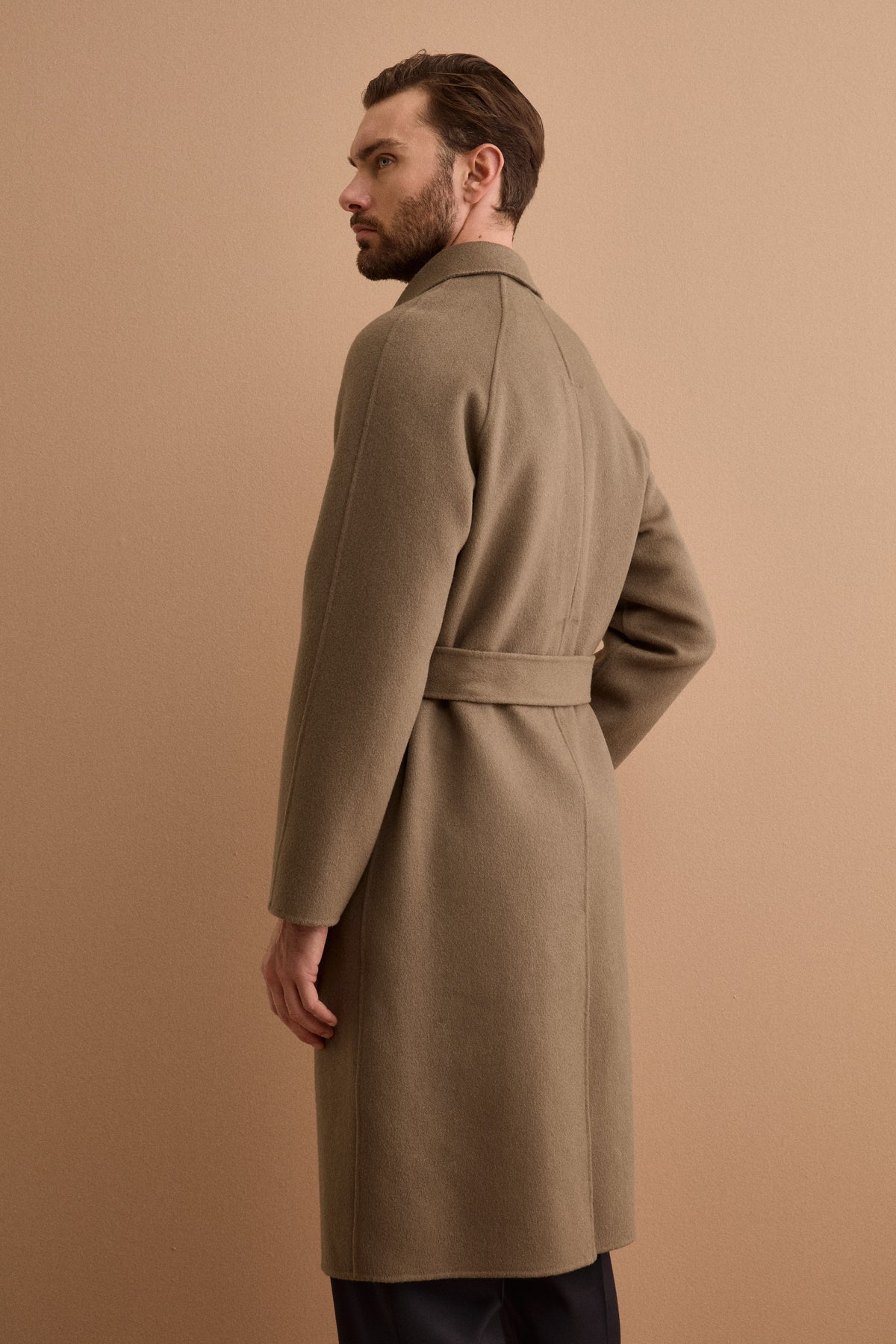 Cappotto Vestaglia Midi in Pura Lana - TALPA