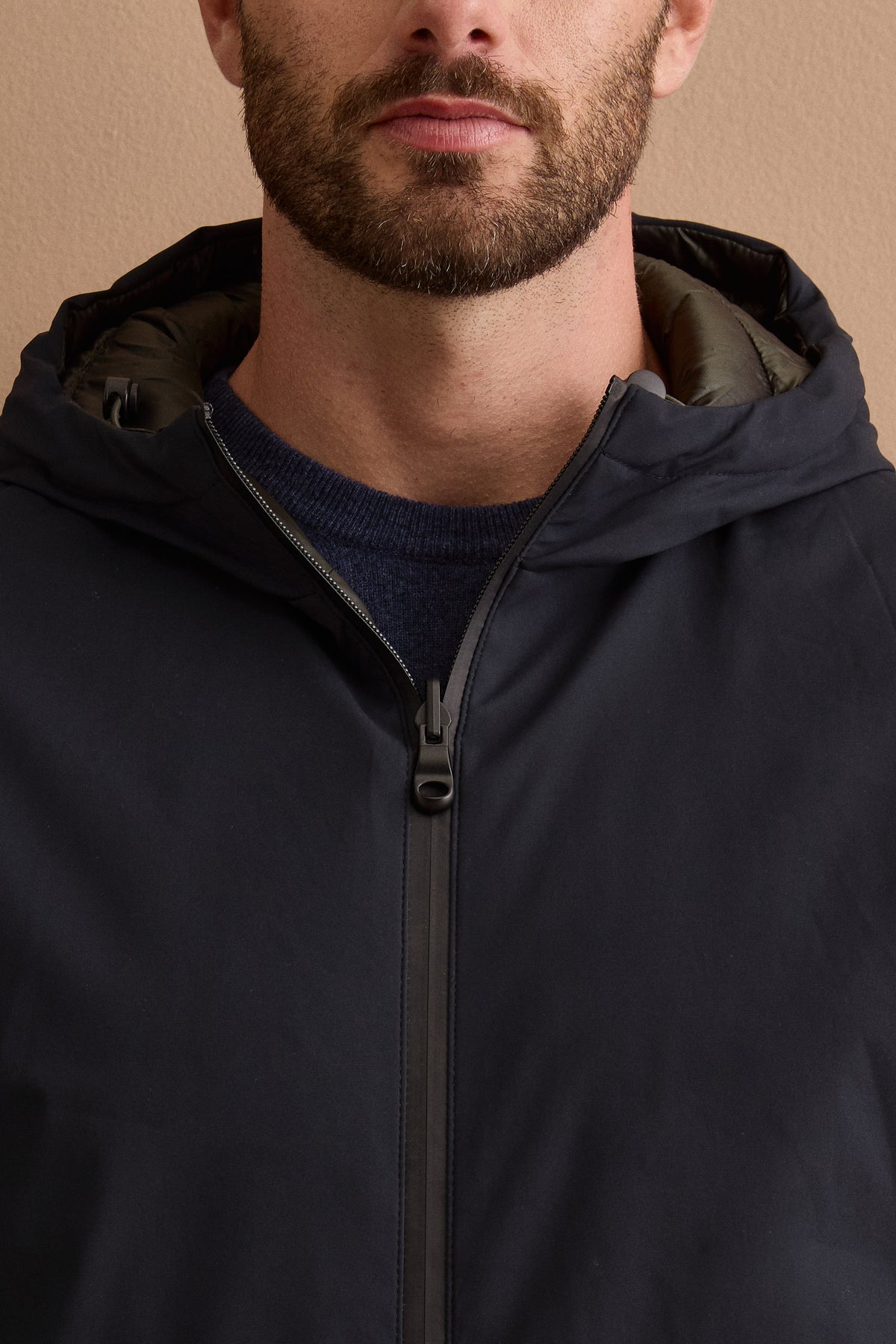 Giubbotto Reversibile Trapuntato da Uomo - BLU